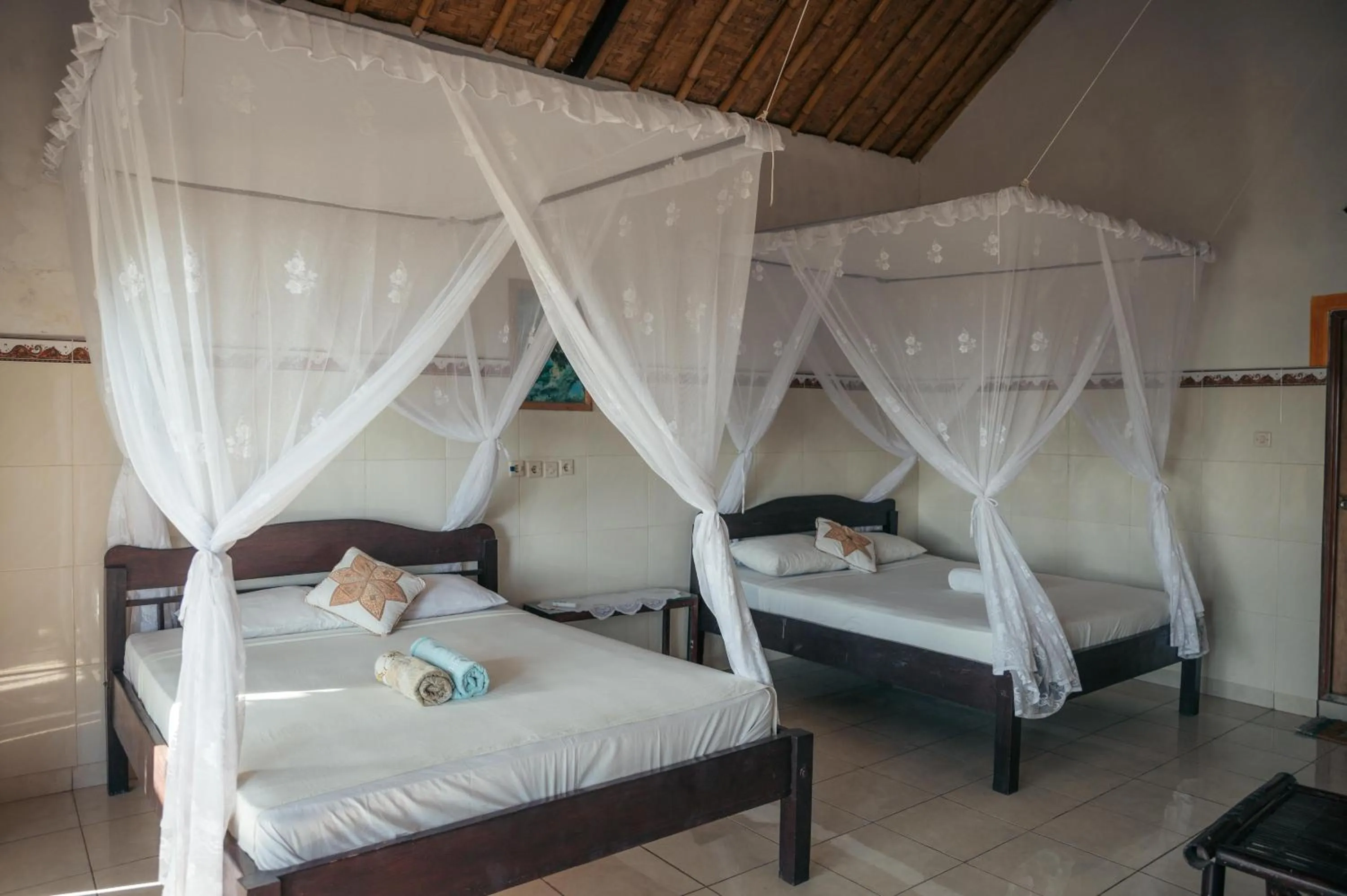 Bed in Bukit Indah Homestay