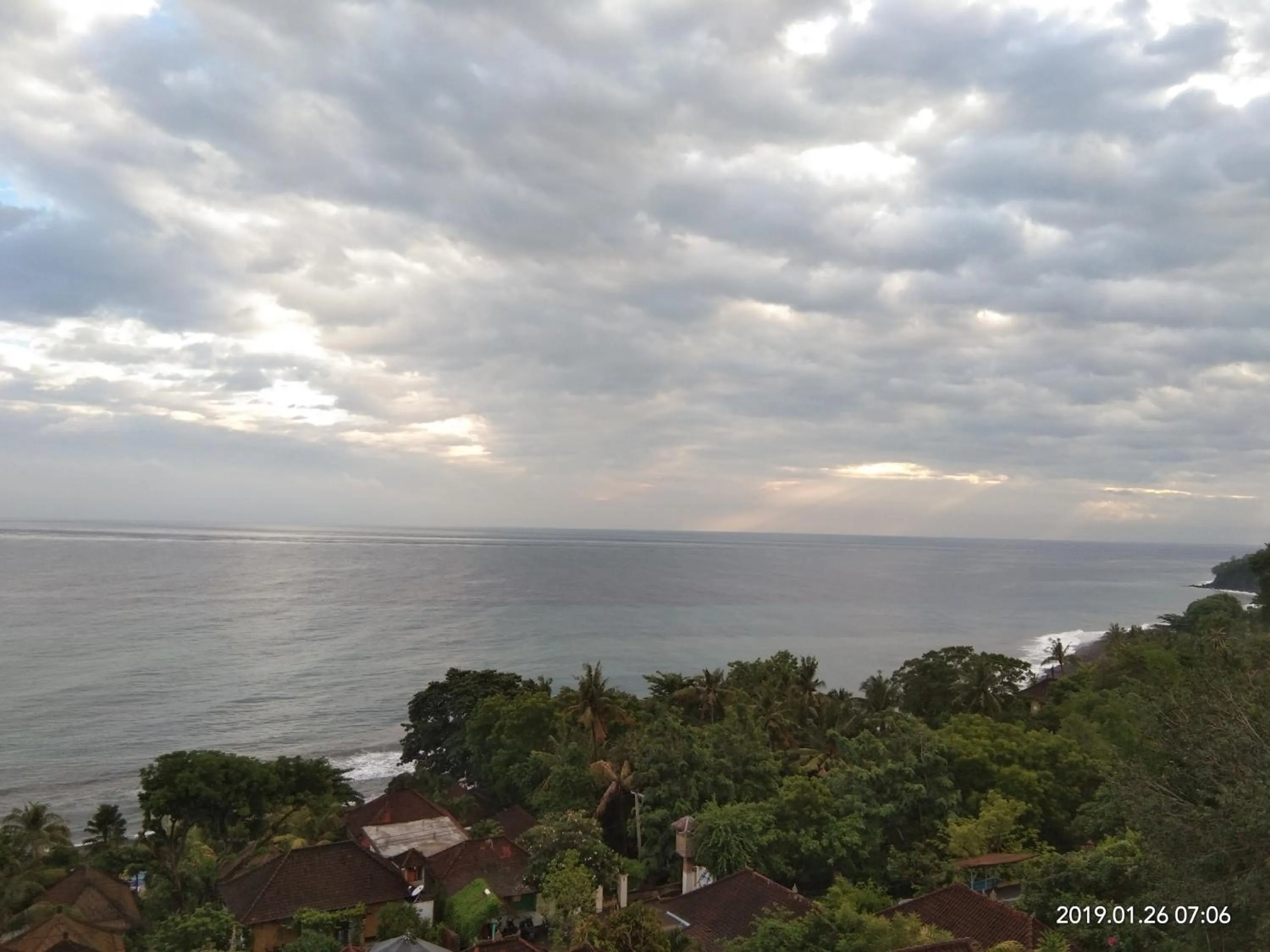 Sea view in Bukit Indah Homestay