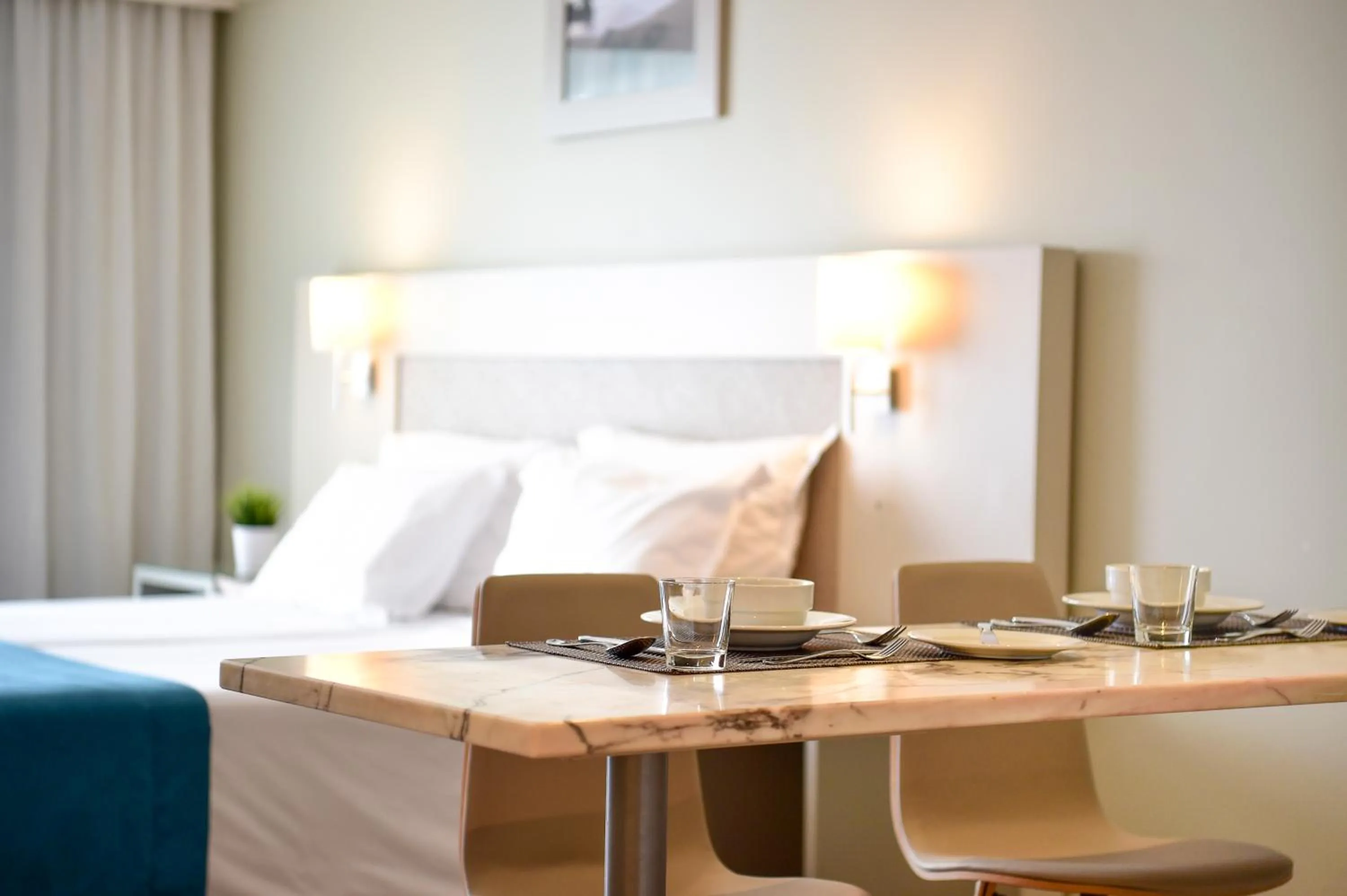 Bed in Aqualuz Lagos by The Editory