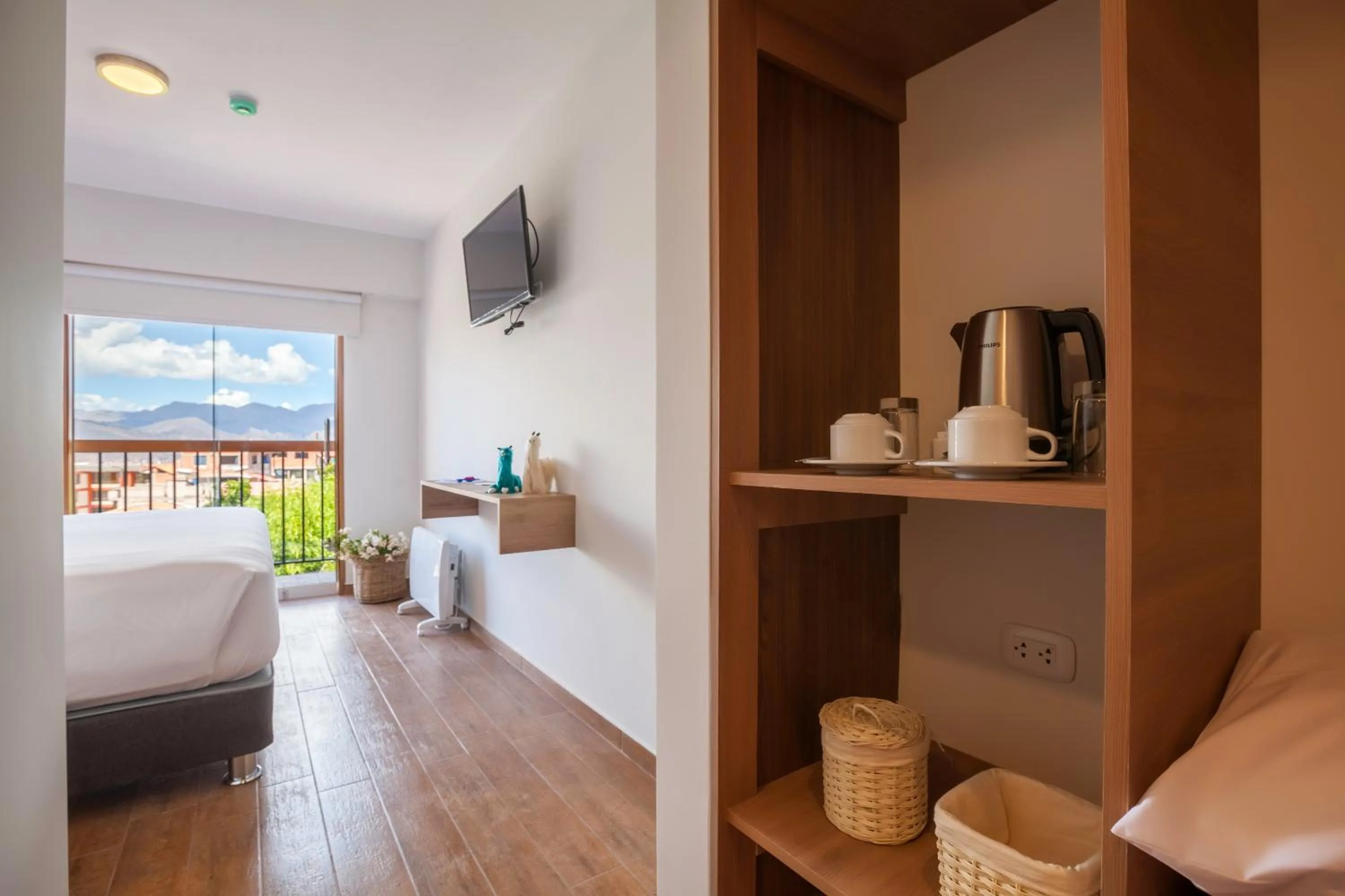 Balcony/Terrace in Muru Homely Hotel Cusco