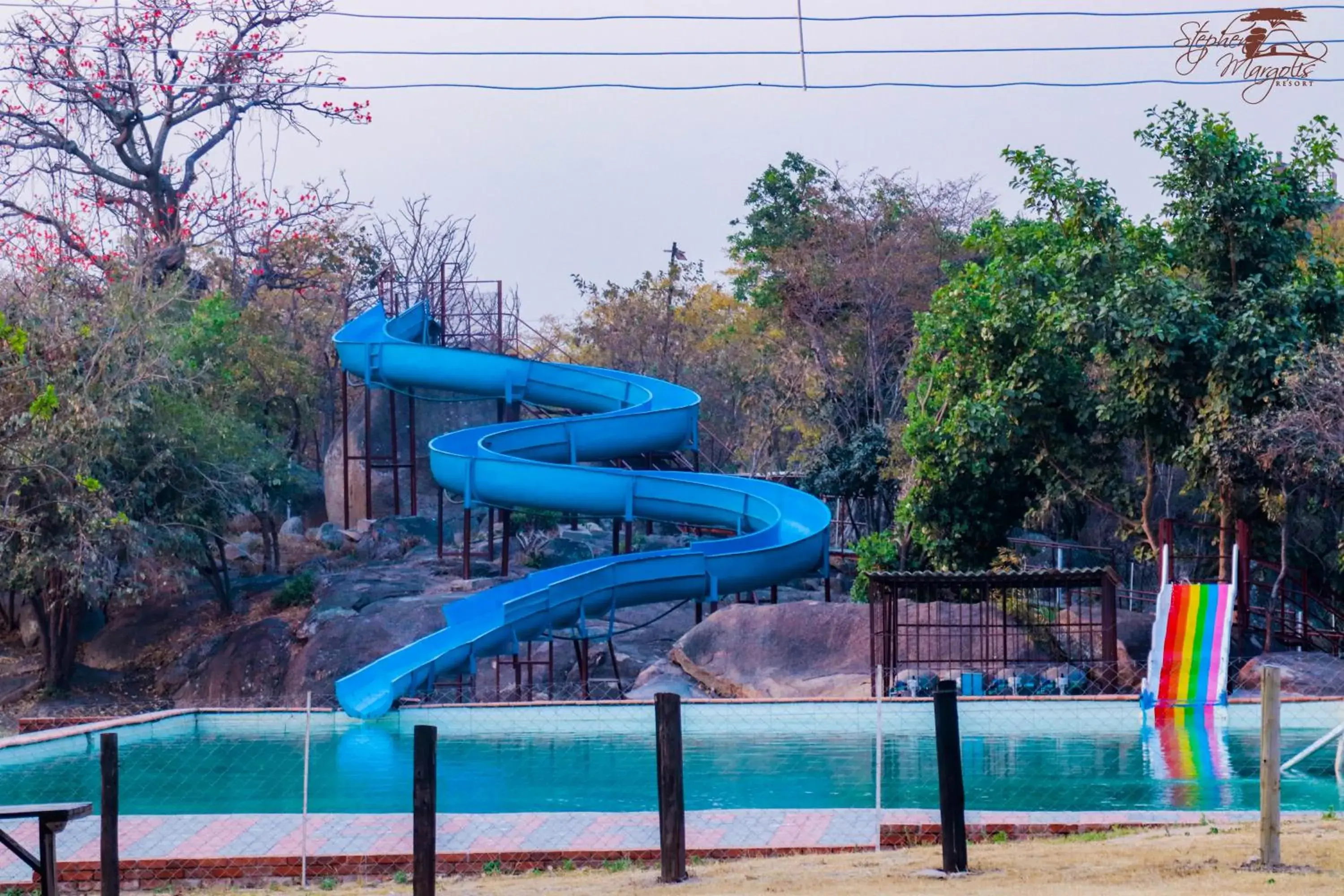 Pool view in Stephen Margolis Resort Pool view in Stephen Margolis Resort