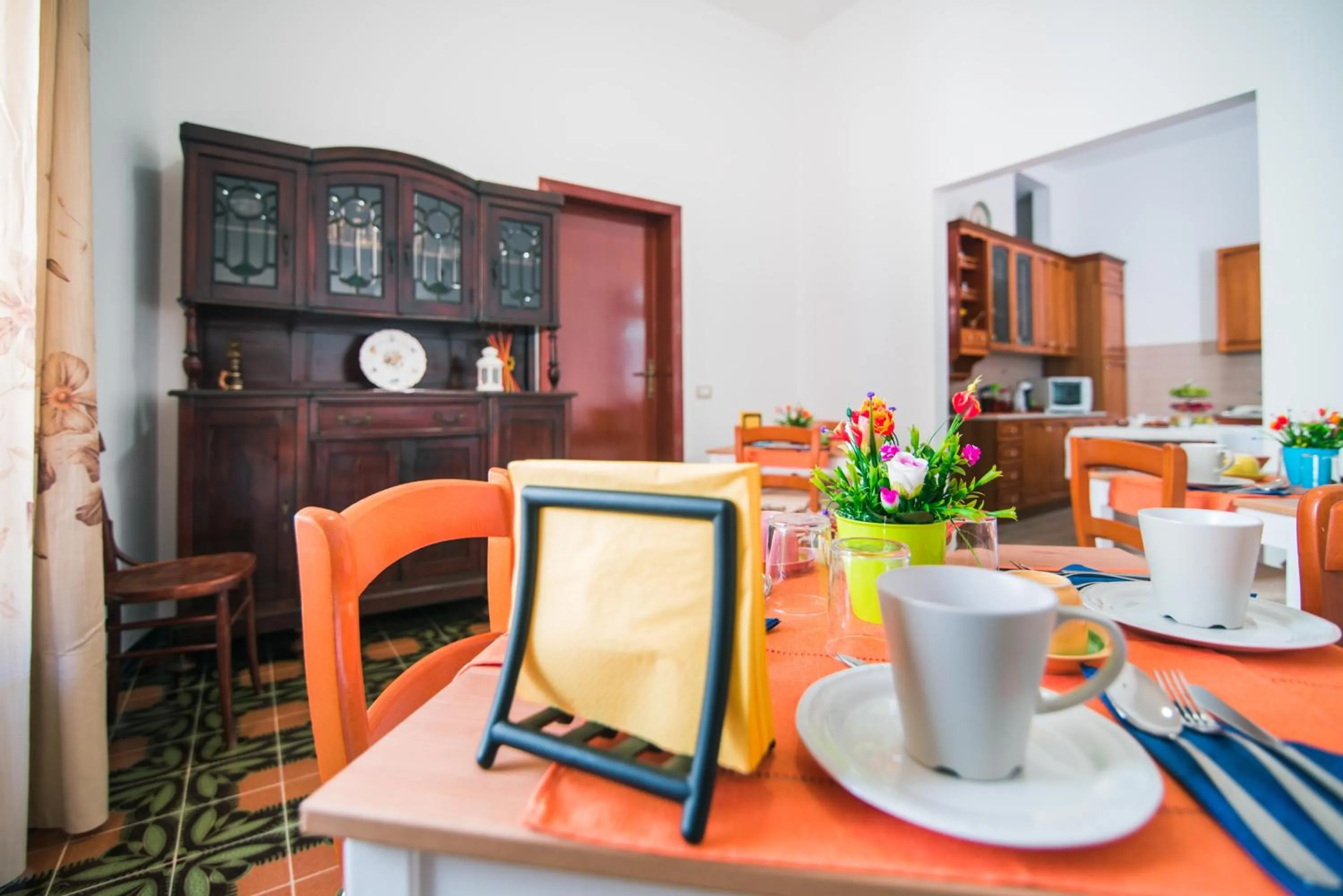 Communal lounge/ TV room in B&B U PRUFISSURI