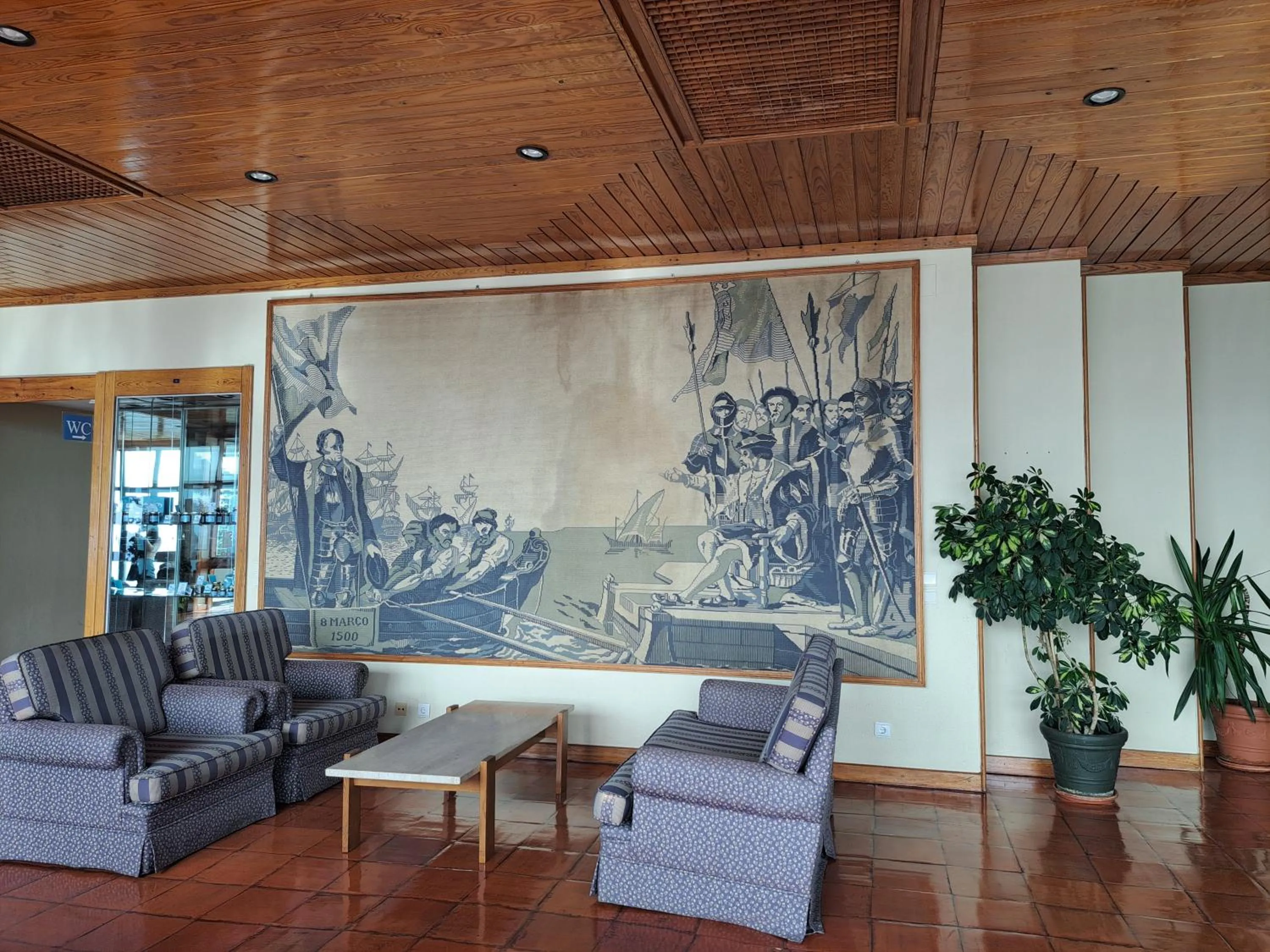 Lobby or reception in Hotel Senhora do Castelo