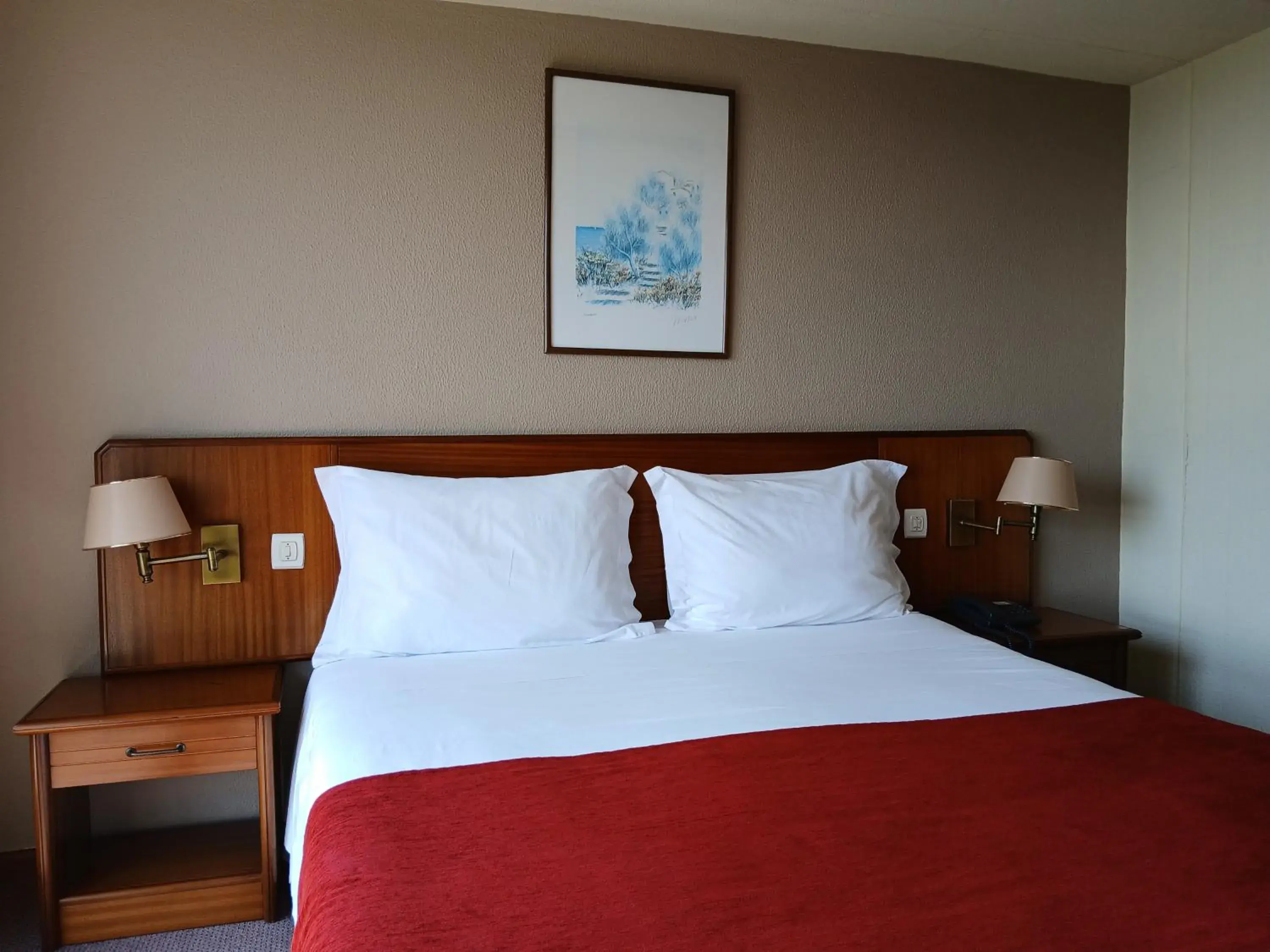 Bed in Hotel Senhora do Castelo Bed in Hotel Senhora do Castelo