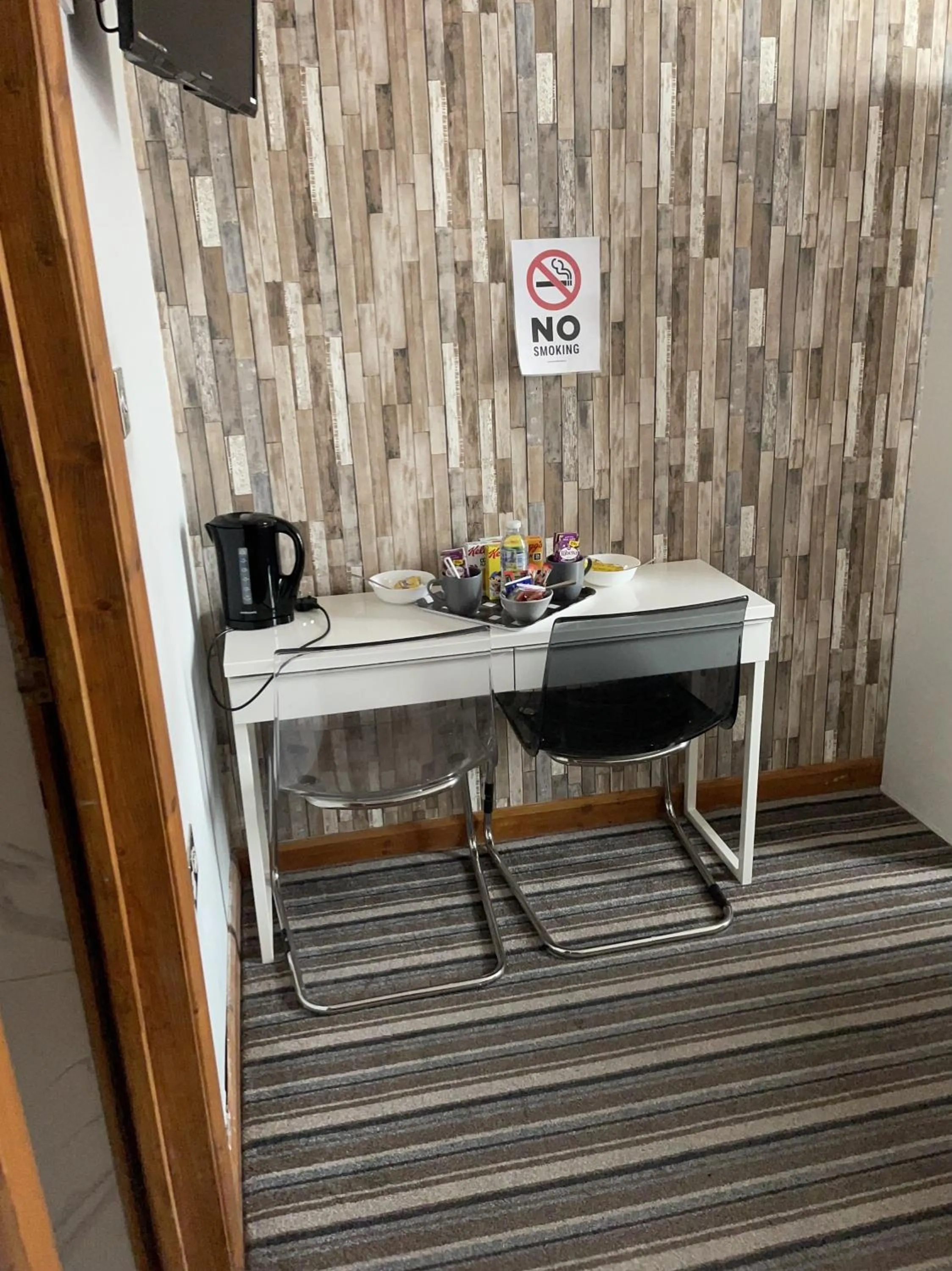 hair dresser in The Six Bells Hotel