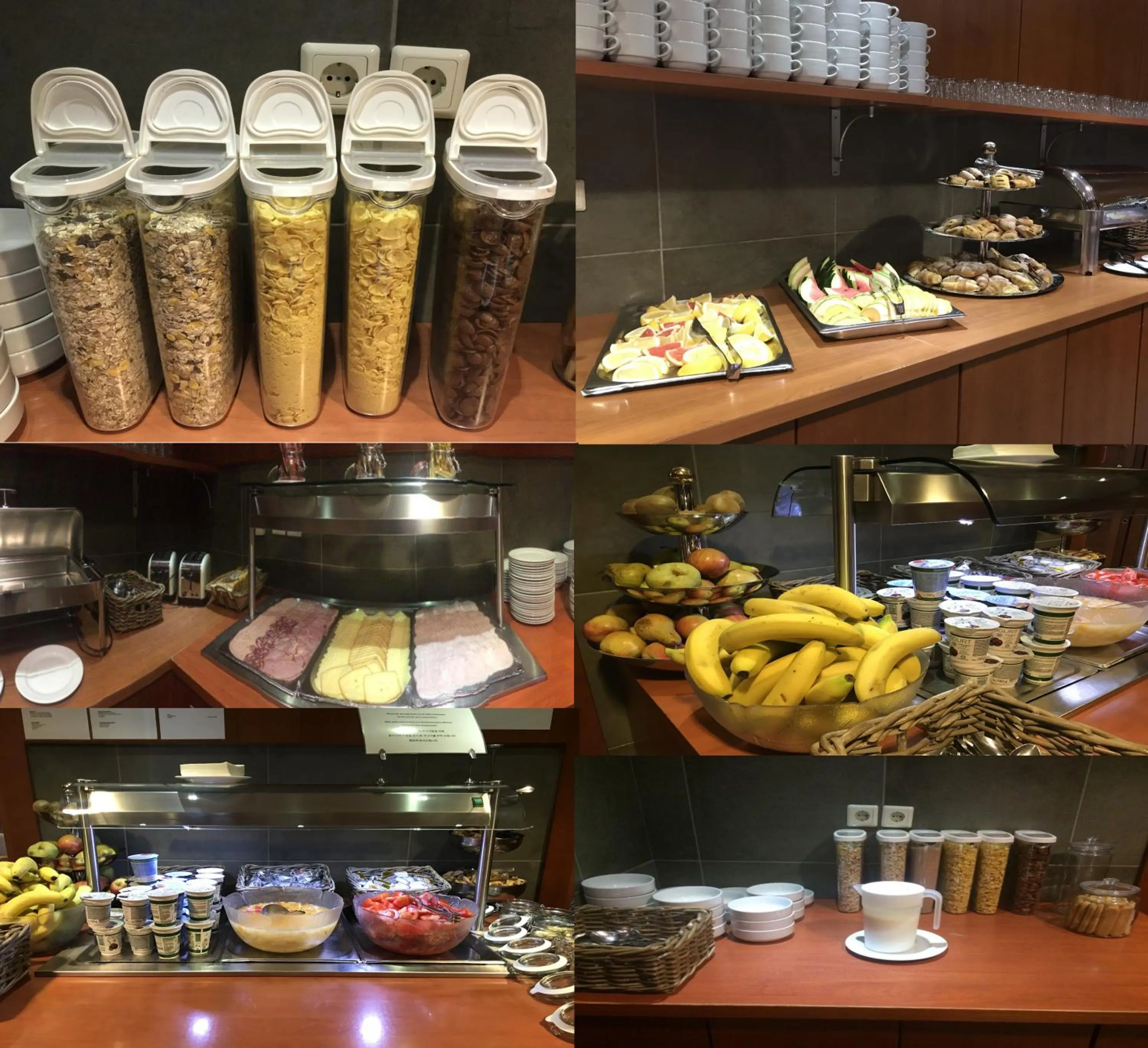 Buffet breakfast in Hotel Creina
