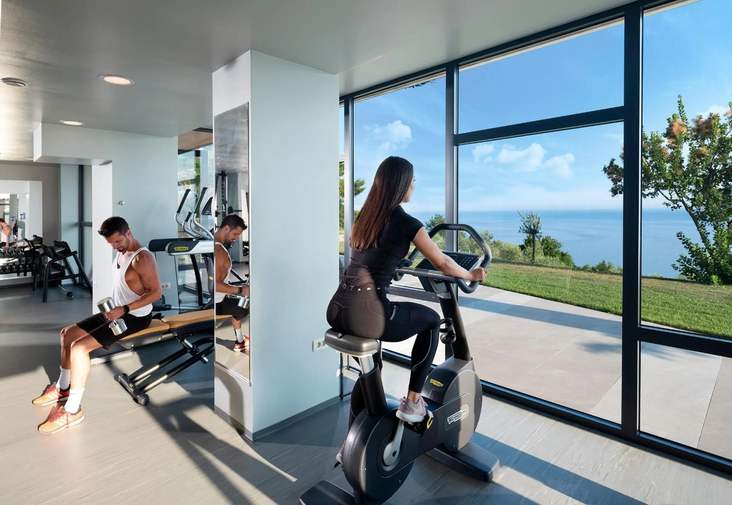 Fitness centre/facilities in Belvedere Resort Hotels