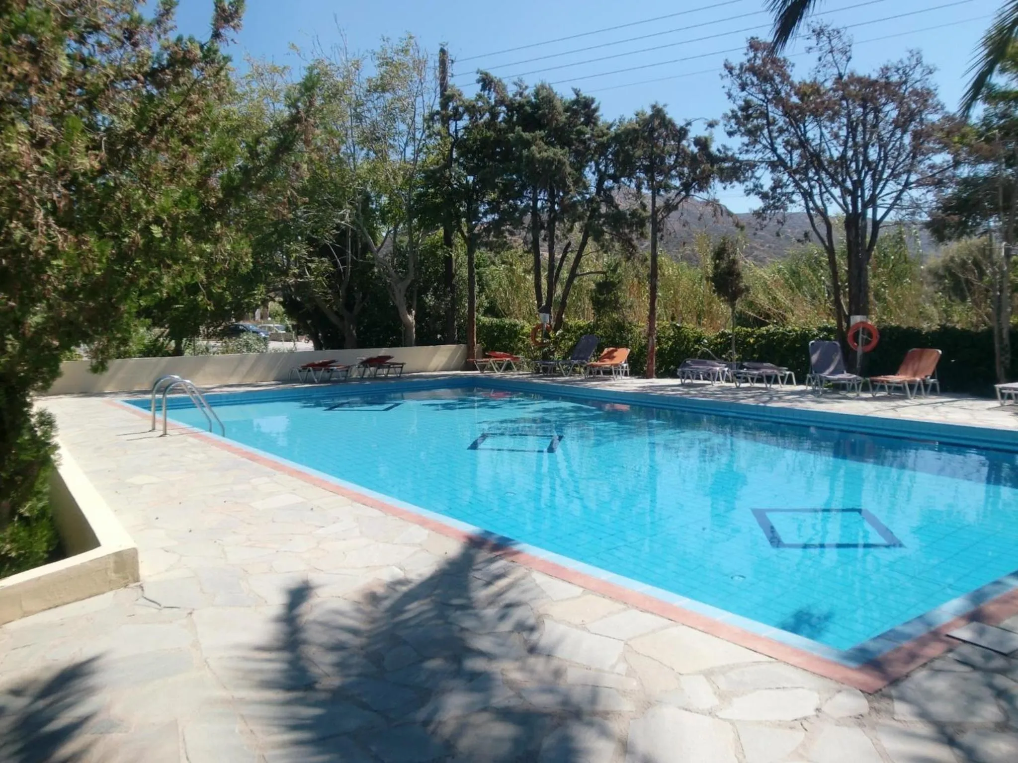 Swimming pool in Hotel Neos Matala