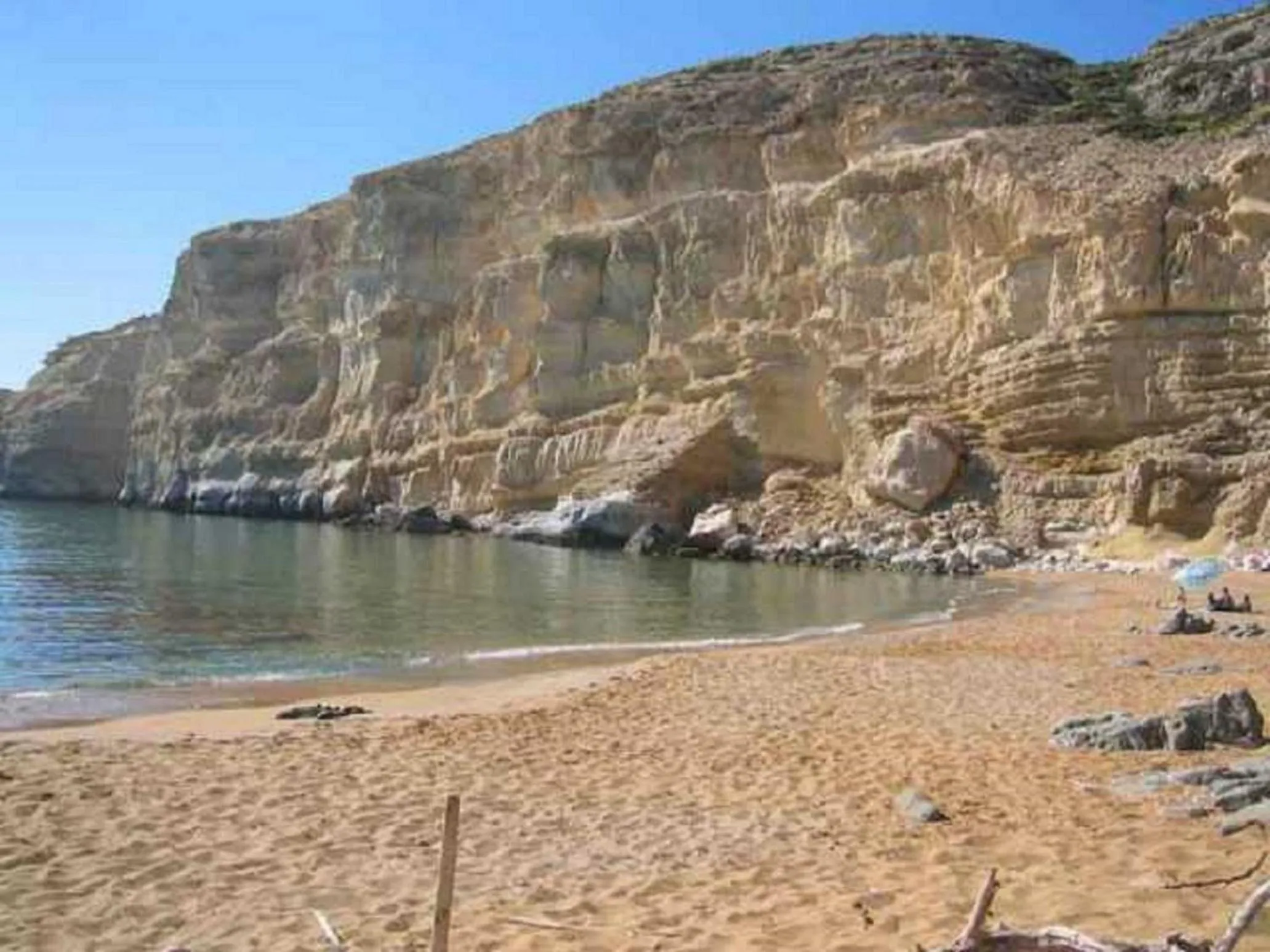 Beach in Hotel Neos Matala