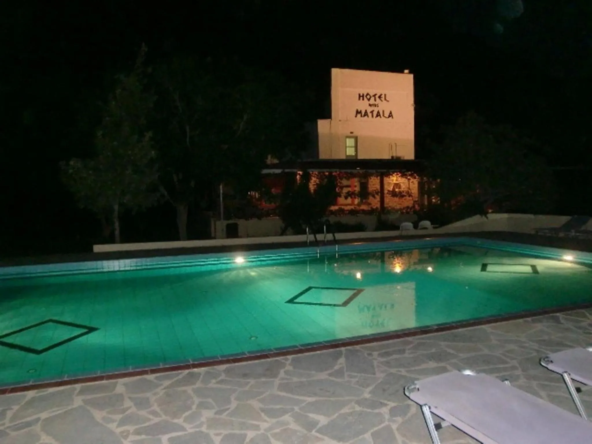 Facade/entrance in Hotel Neos Matala