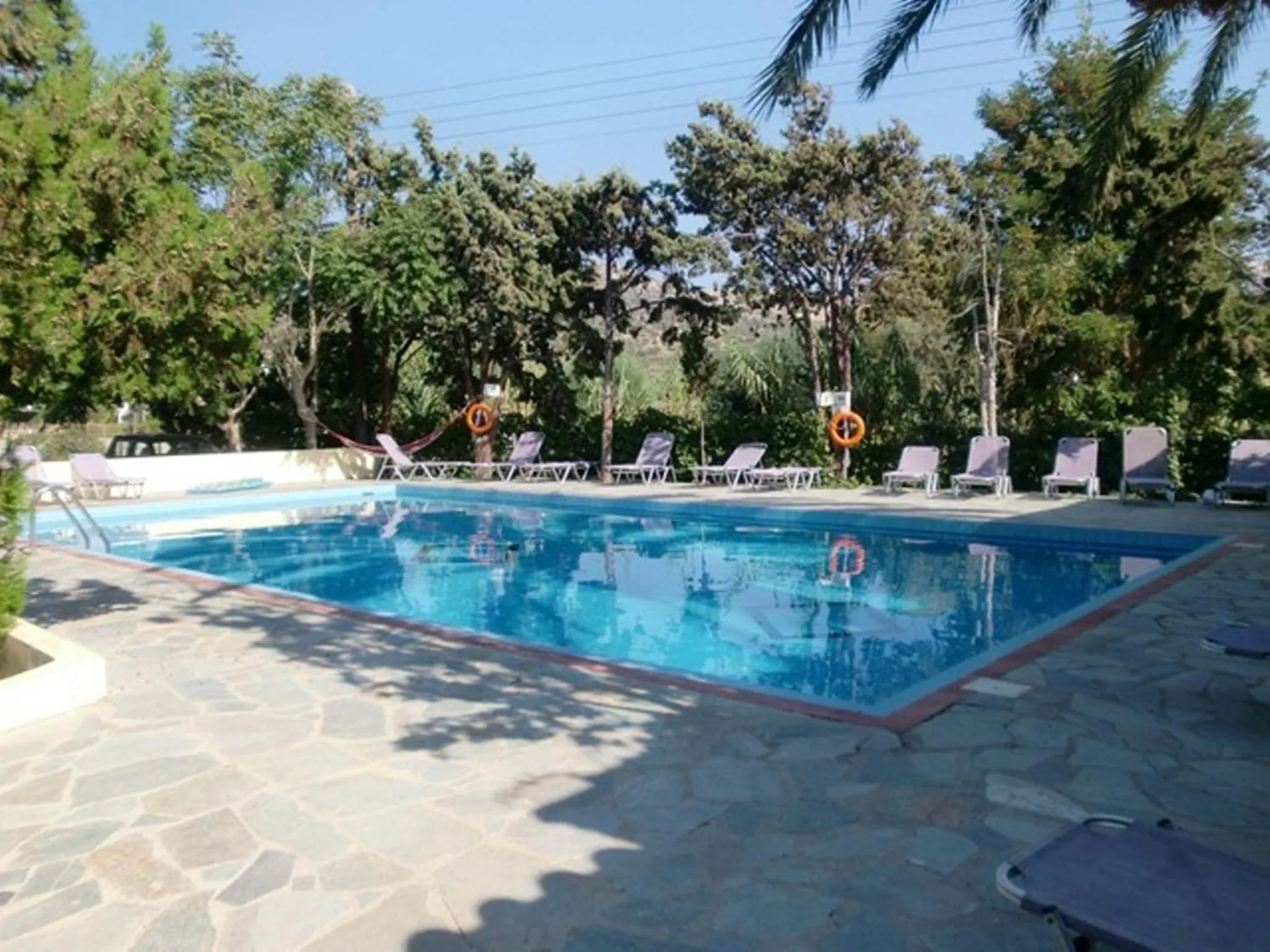 Swimming pool in Hotel Neos Matala