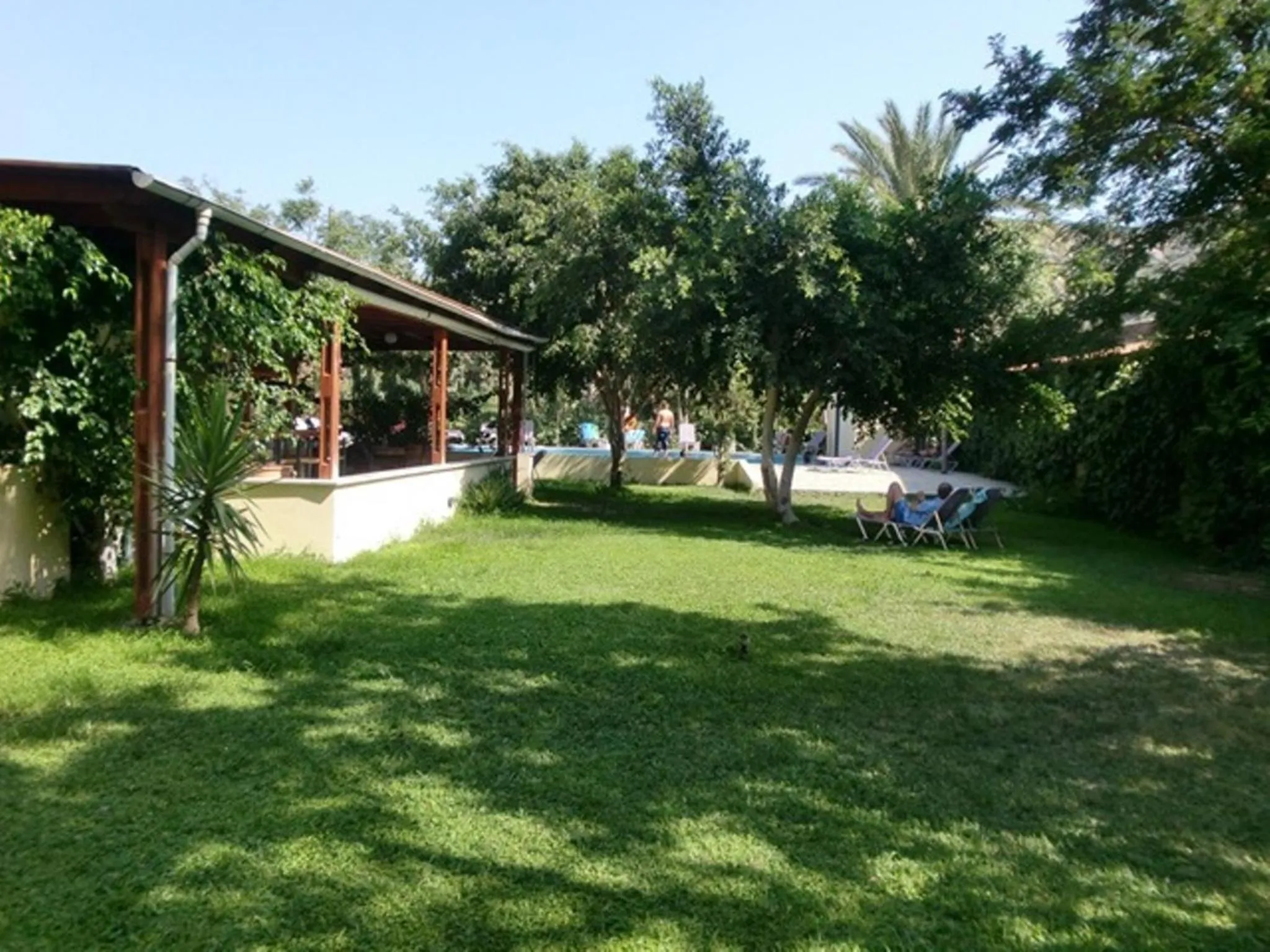 Garden in Hotel Neos Matala