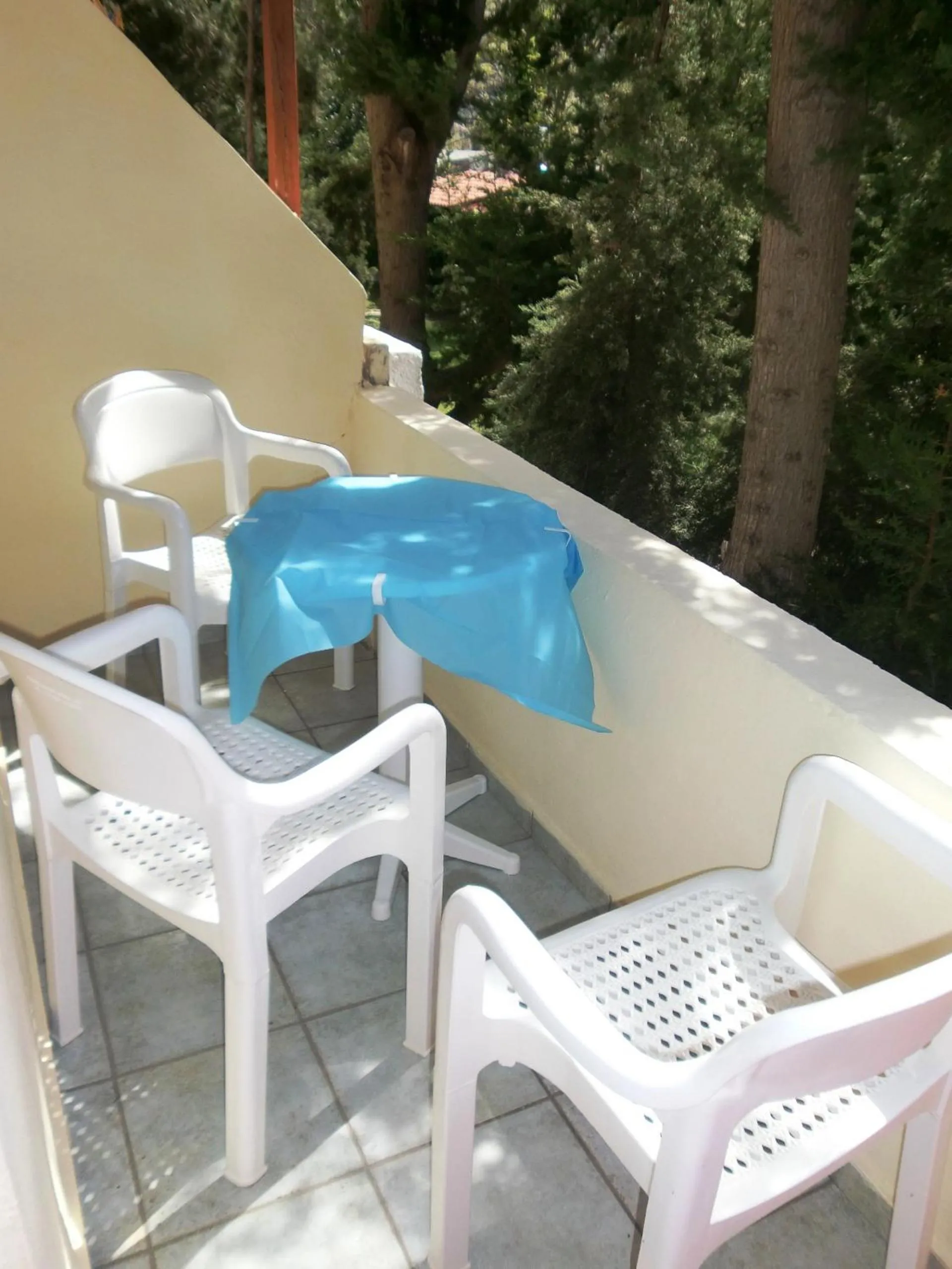 Balcony/Terrace in Hotel Neos Matala