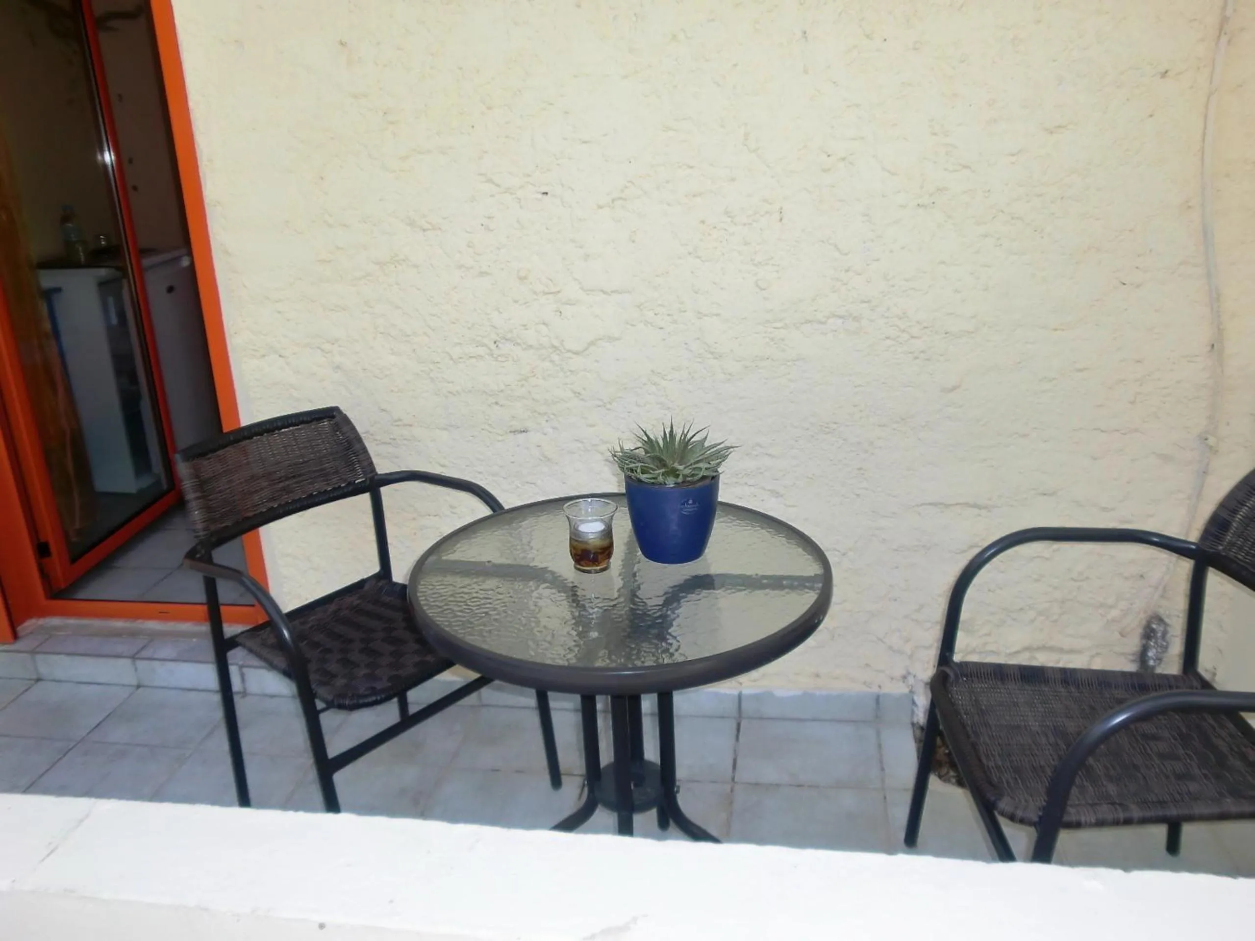 Balcony/Terrace in Hotel Neos Matala