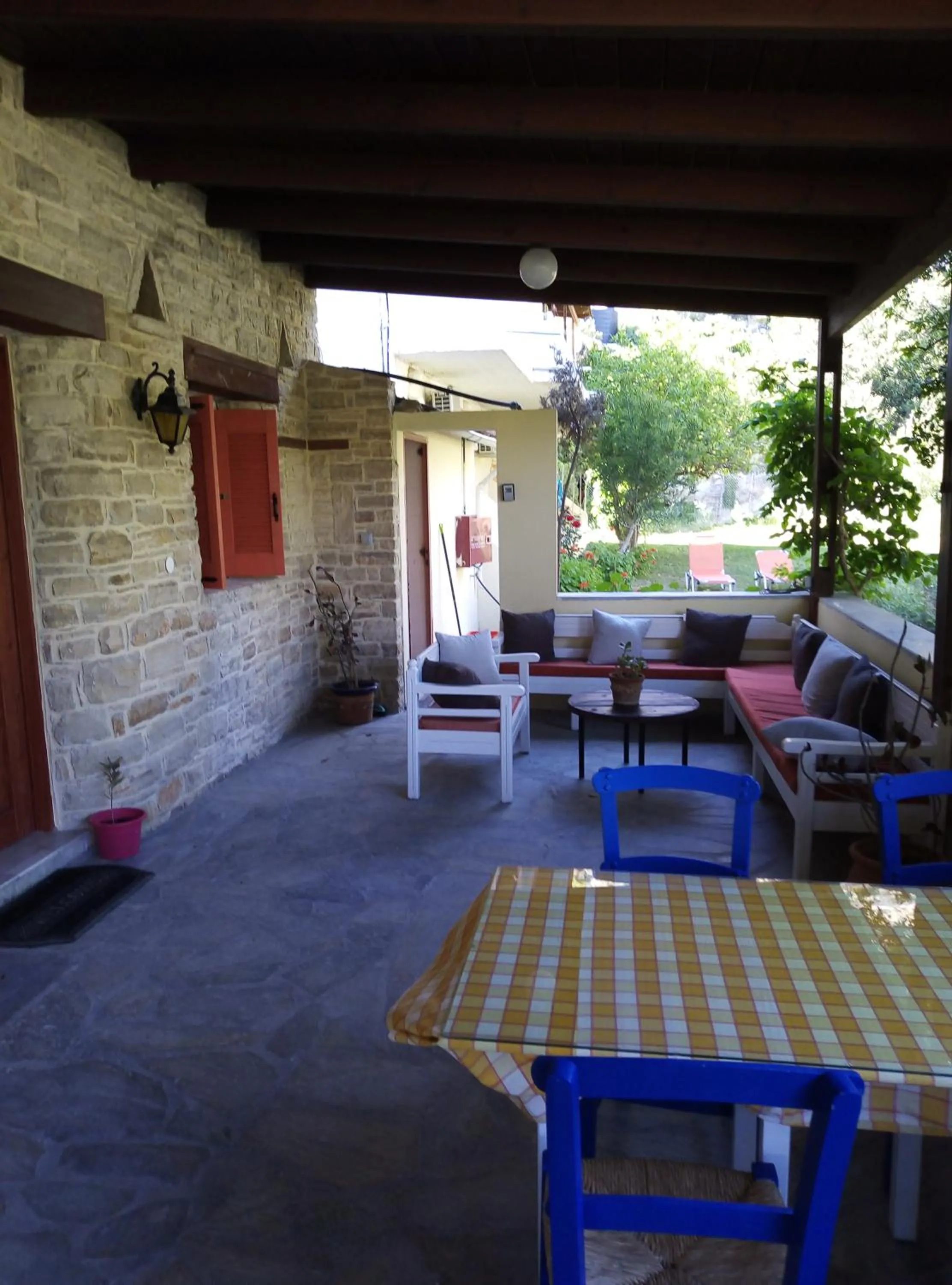 Lounge or bar in Hotel Neos Matala