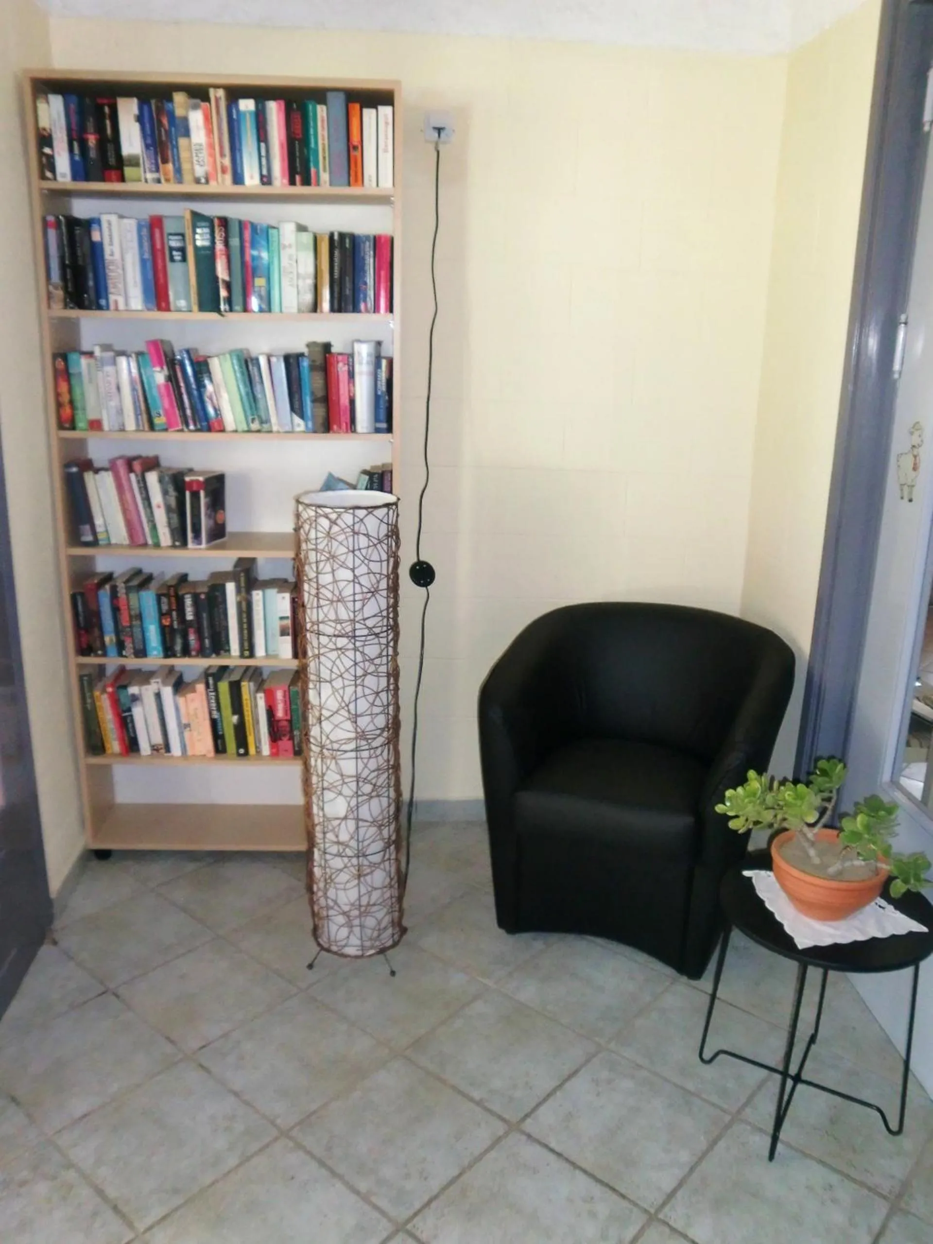 Library in Hotel Neos Matala