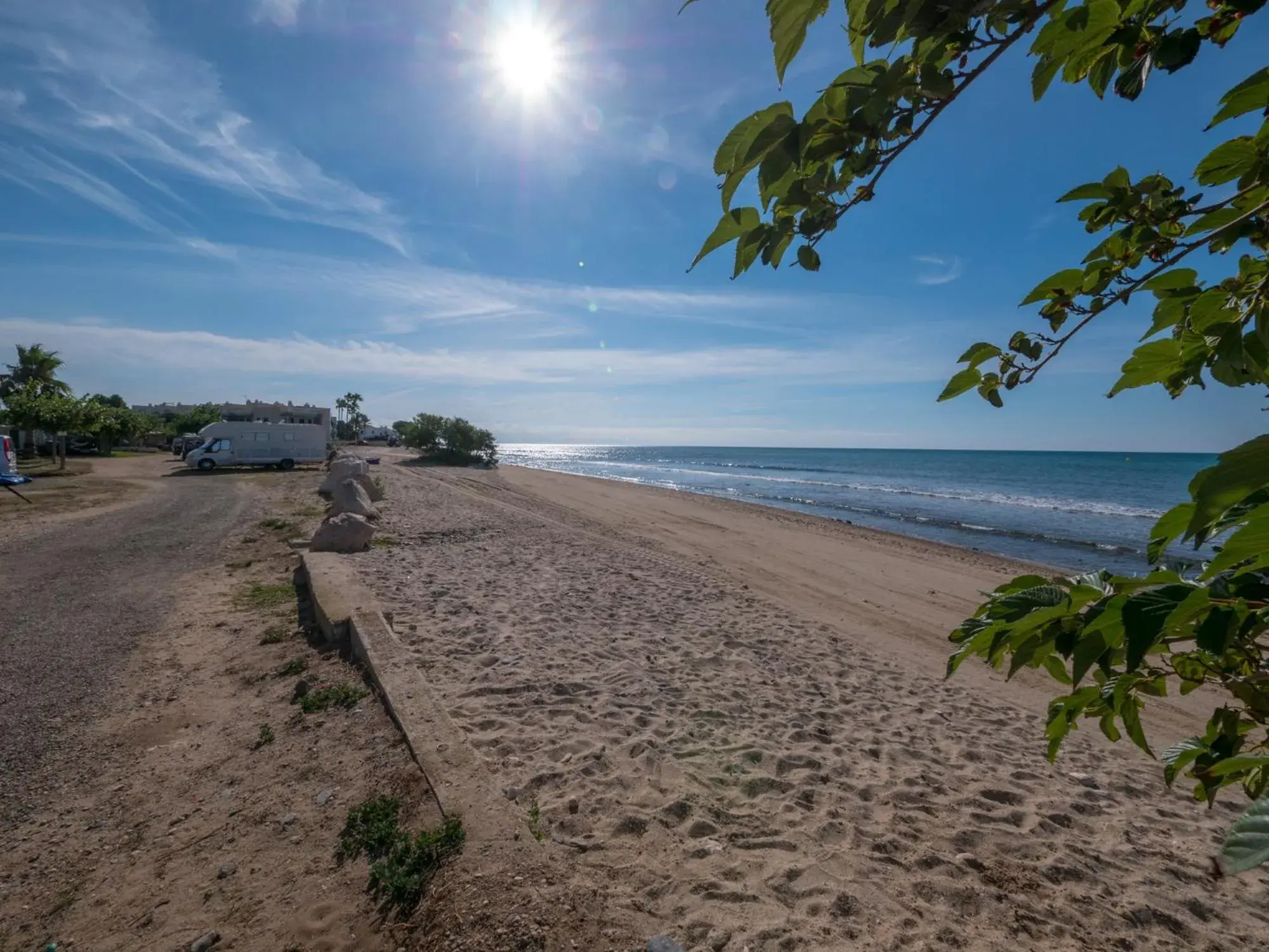 Sea view in Camping Playa y Fiesta Sea view in Camping Playa y Fiesta