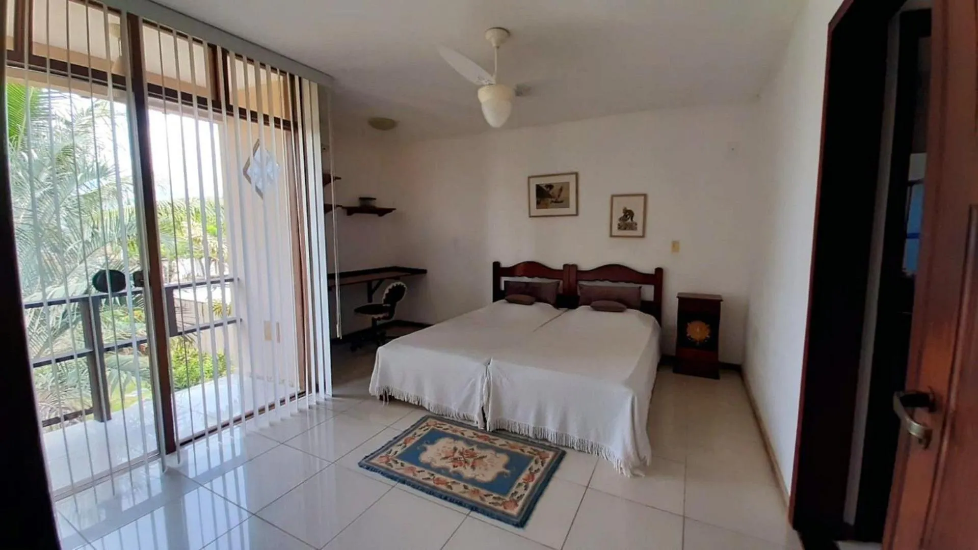 View (from property/room), Bed in Casa confortável Vista Mar e Piscina em Taperapuan
