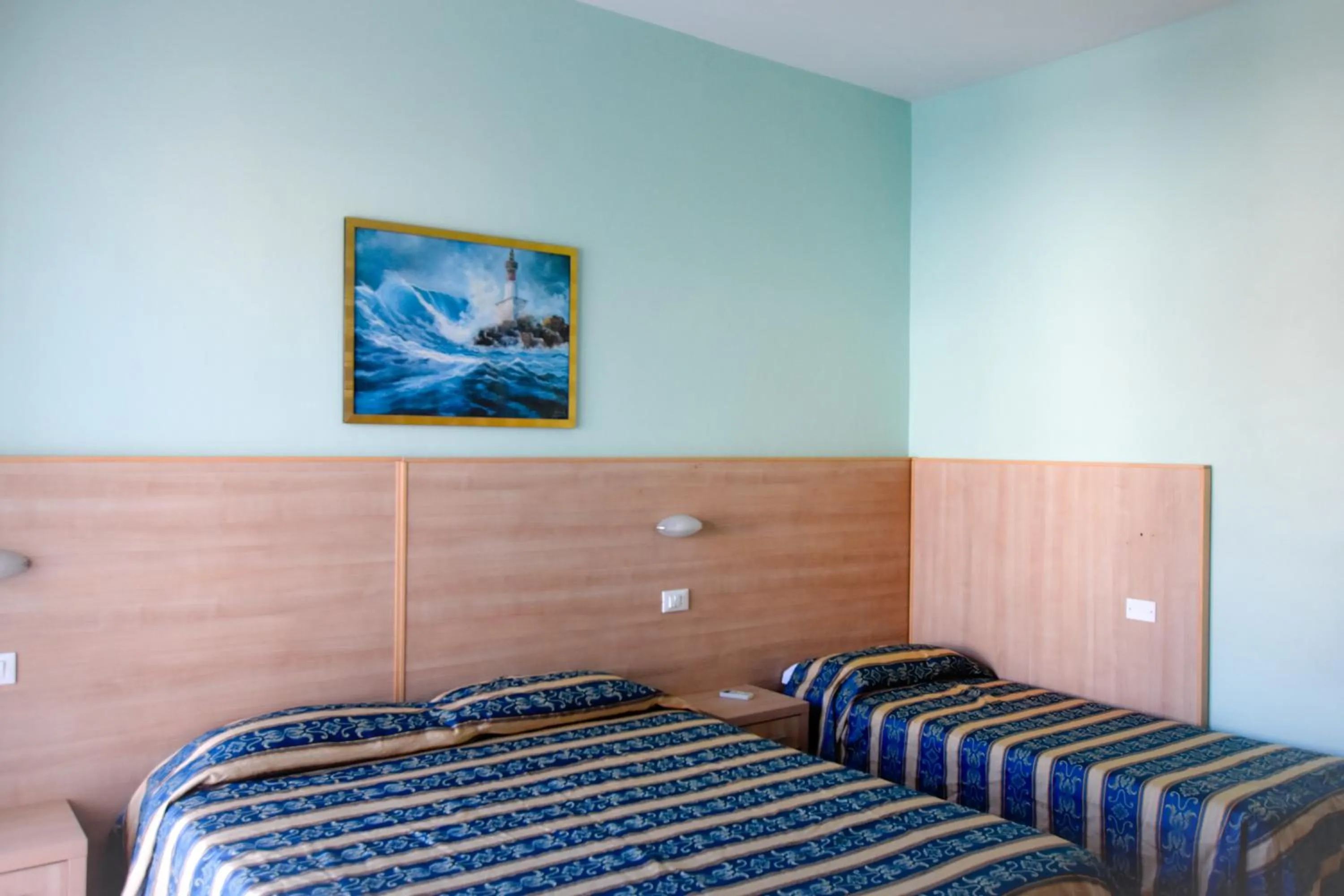 Bed in Hotel Bahamas