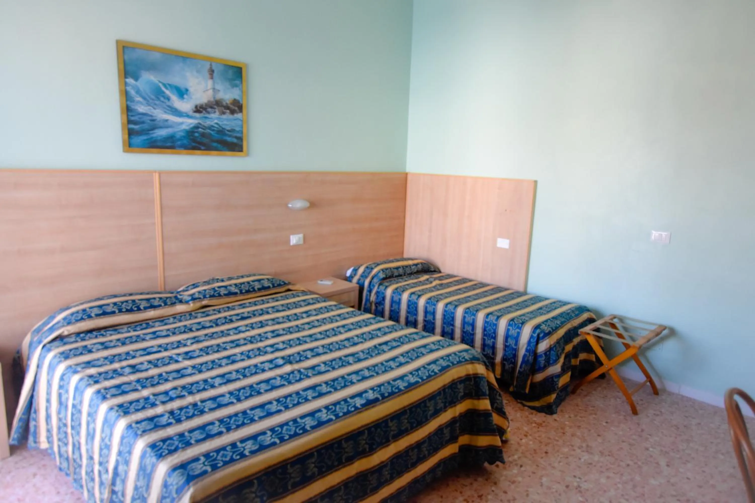 Bed in Hotel Bahamas