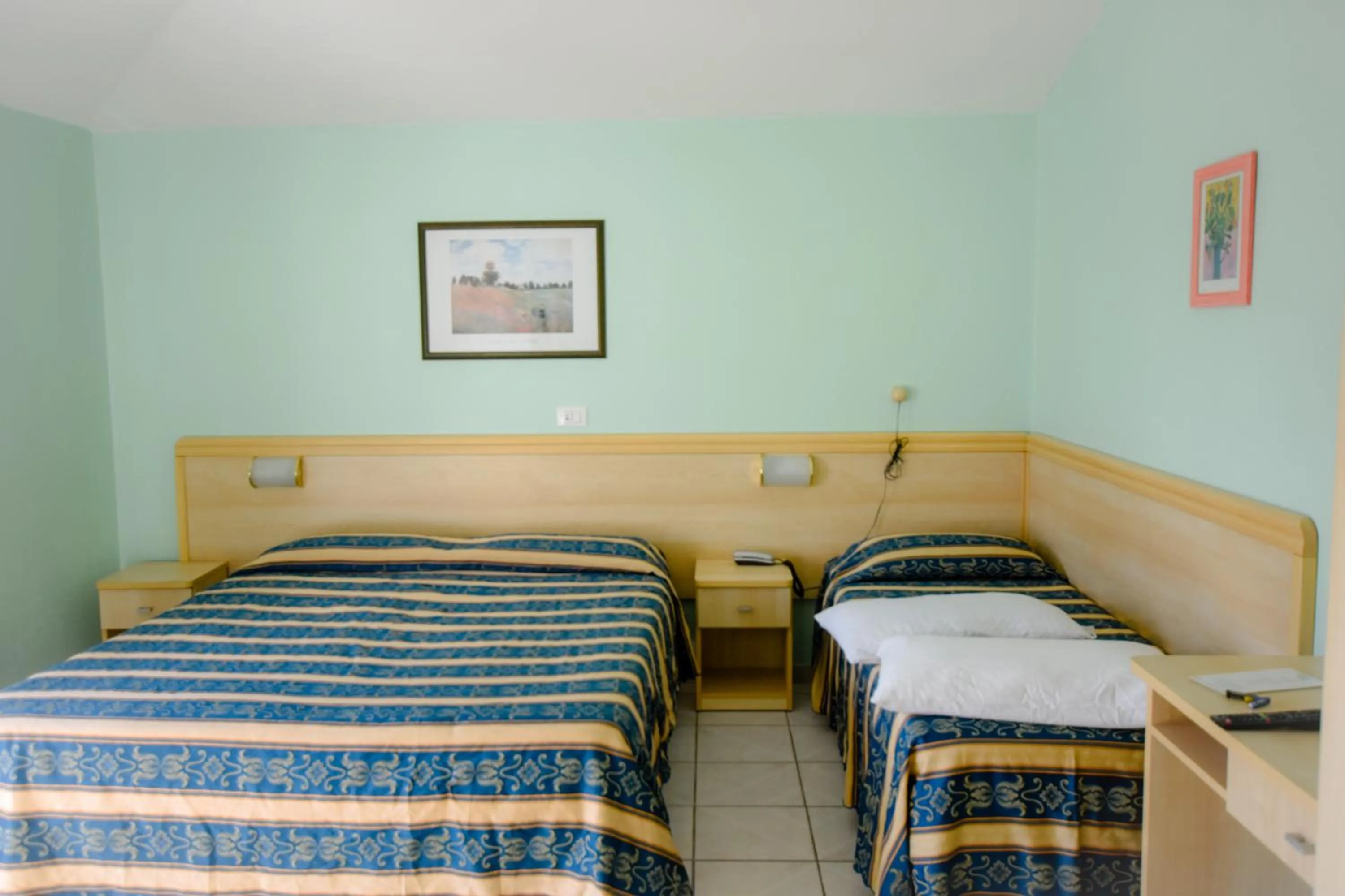 Bed in Hotel Bahamas