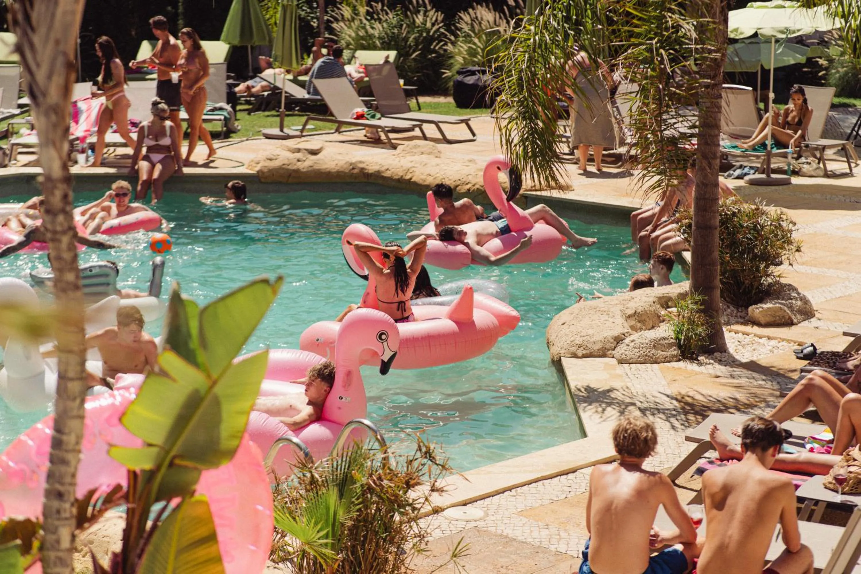 Swimming pool in Topazio Vibe Beach Hotel & Apartments - Adults Friendly