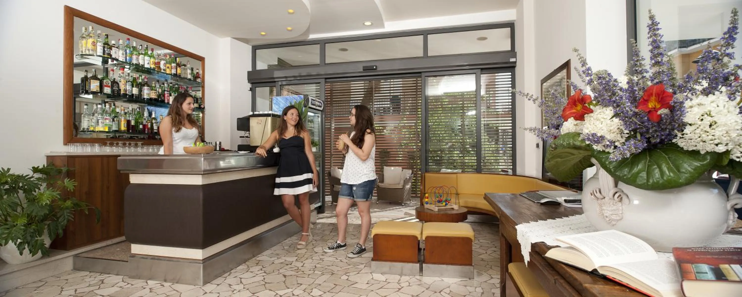 Balcony/Terrace in Hotel Baltic Rimini