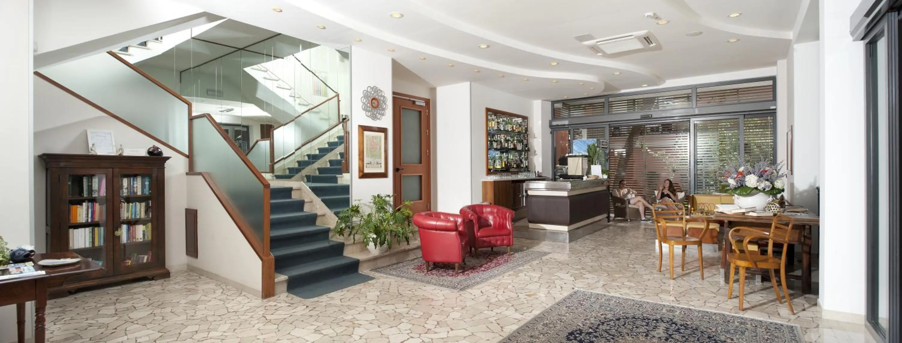Lobby or reception in Hotel Baltic Rimini