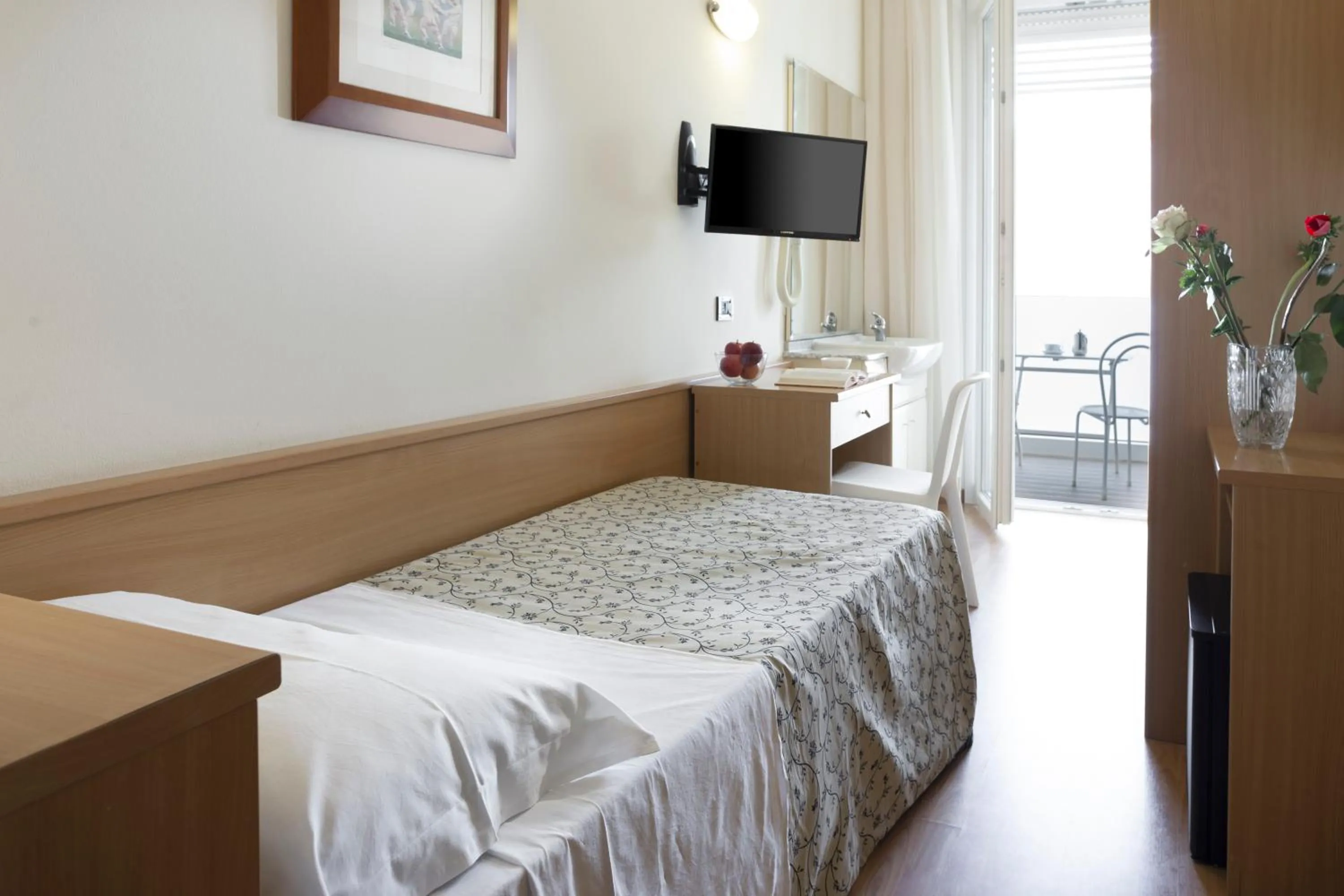 Bed in Hotel Baltic Rimini