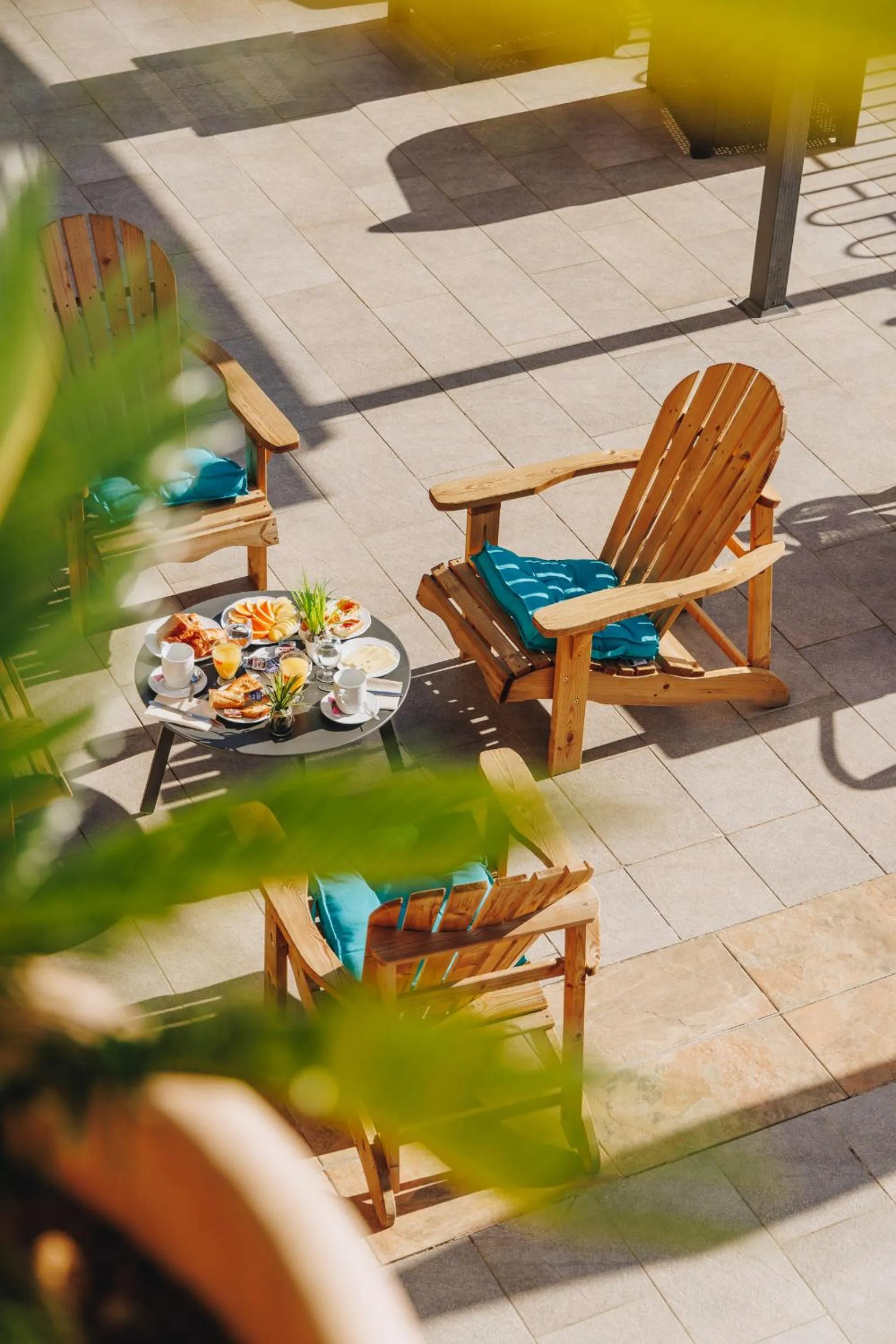 Breakfast in Hôtel et Résidence Benista