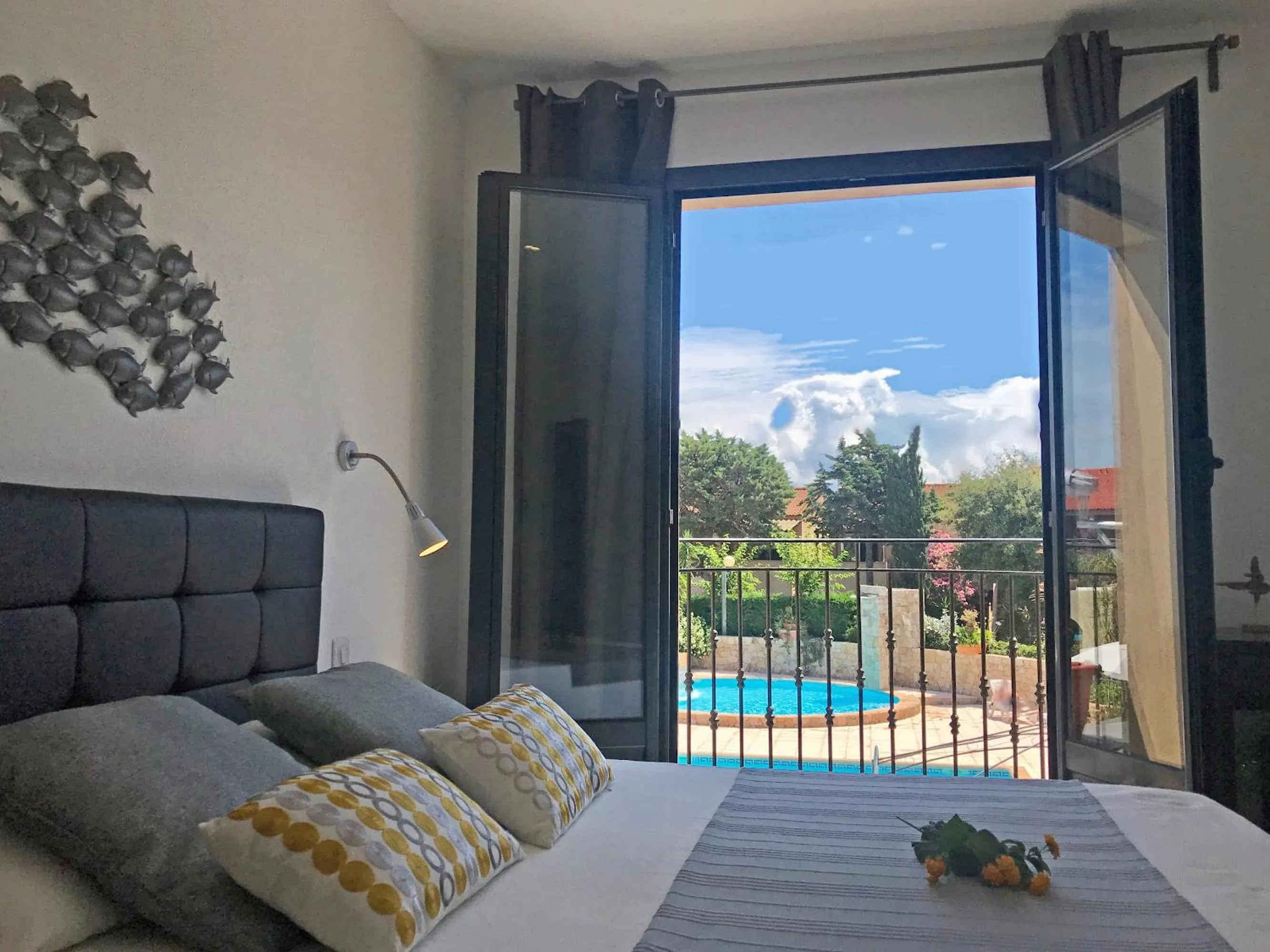 Mountain view, Bed in Hôtel et Résidence Benista