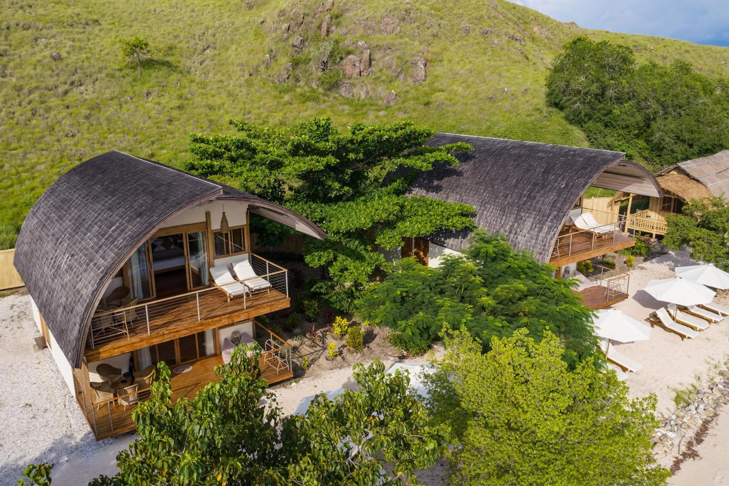 Patio in Komodo Resort