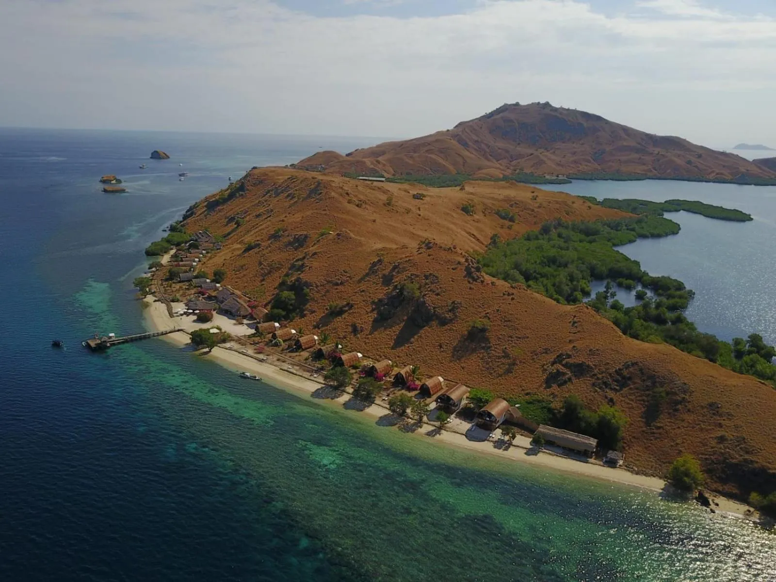 Bird's eye view in Komodo Resort