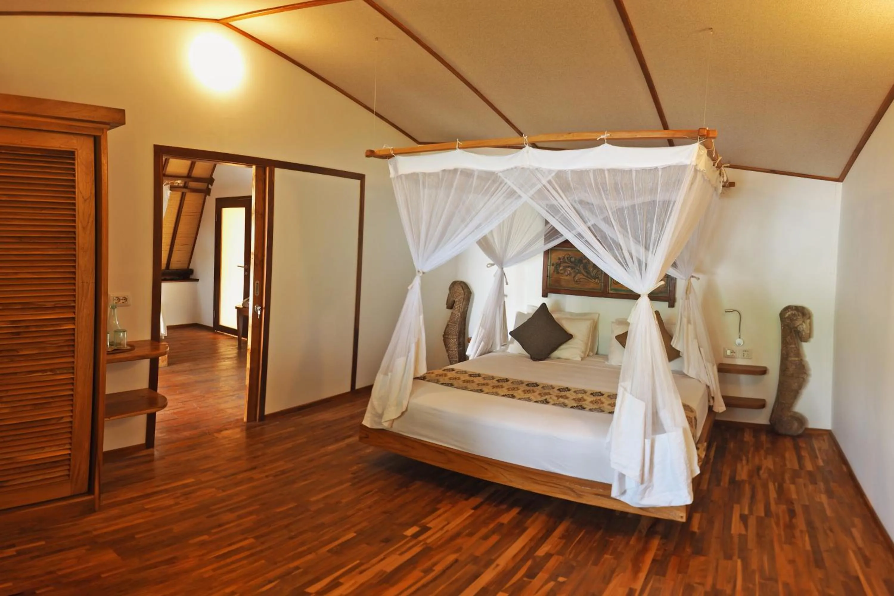 Bed in Komodo Resort
