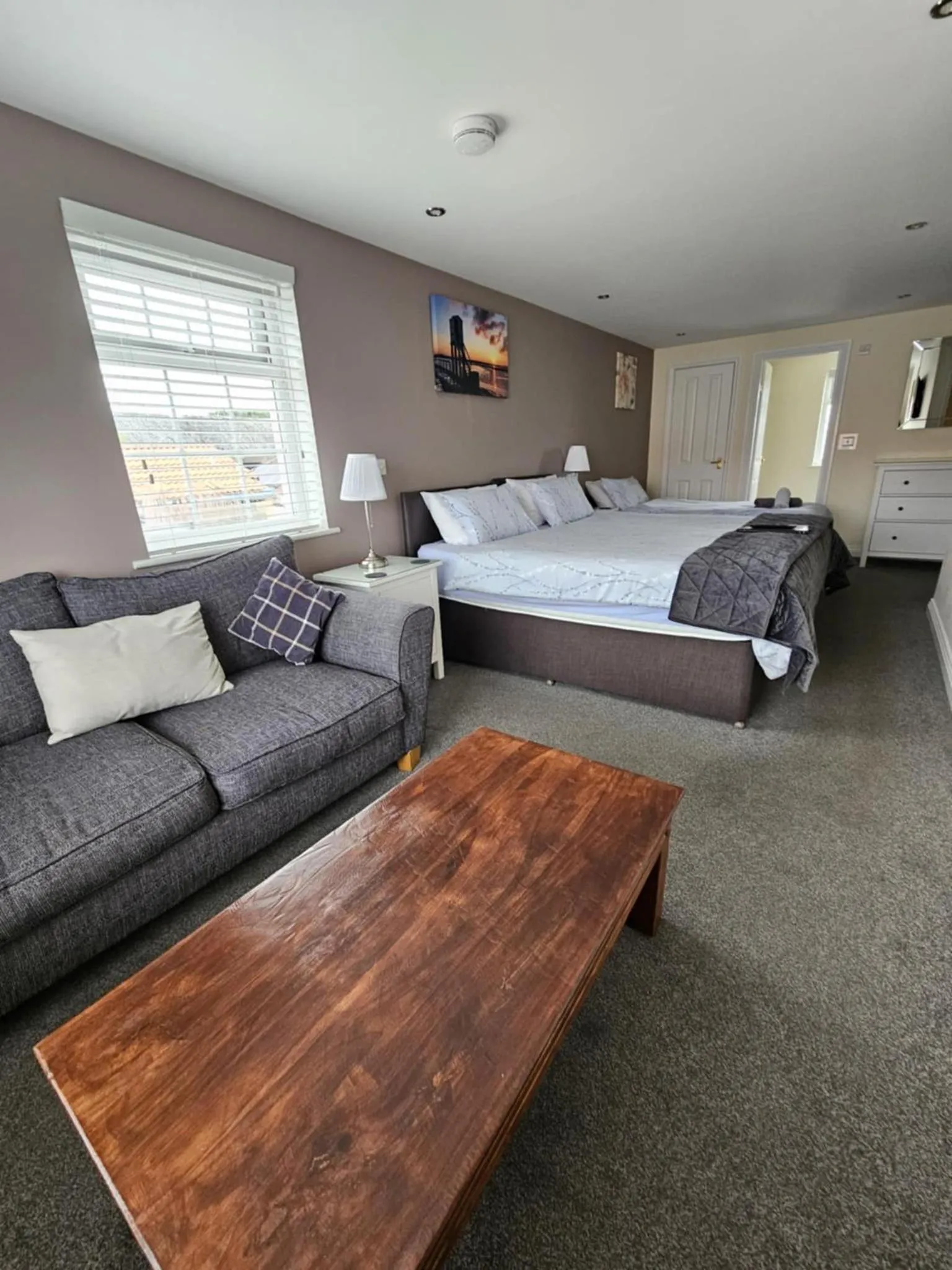 Bed in The White Swan Inn