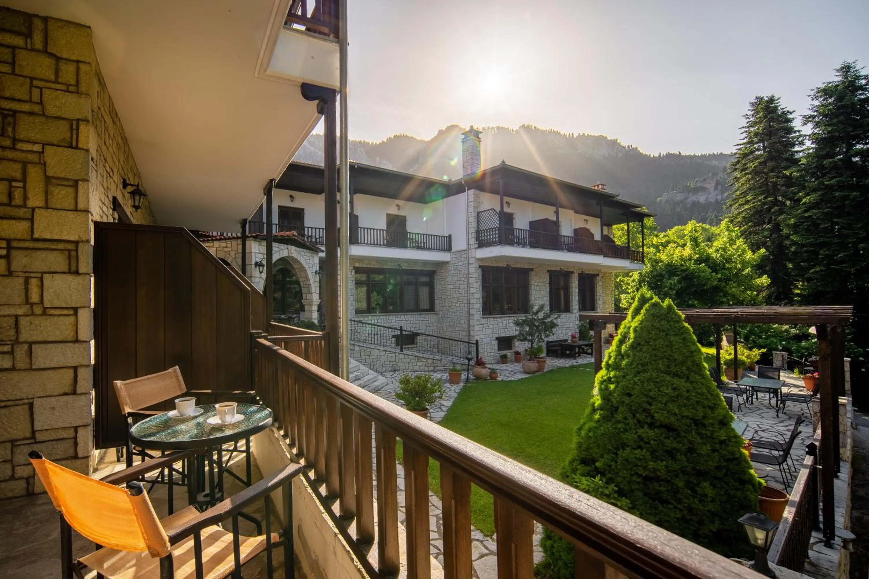 Balcony/Terrace in Hotel Giamandes