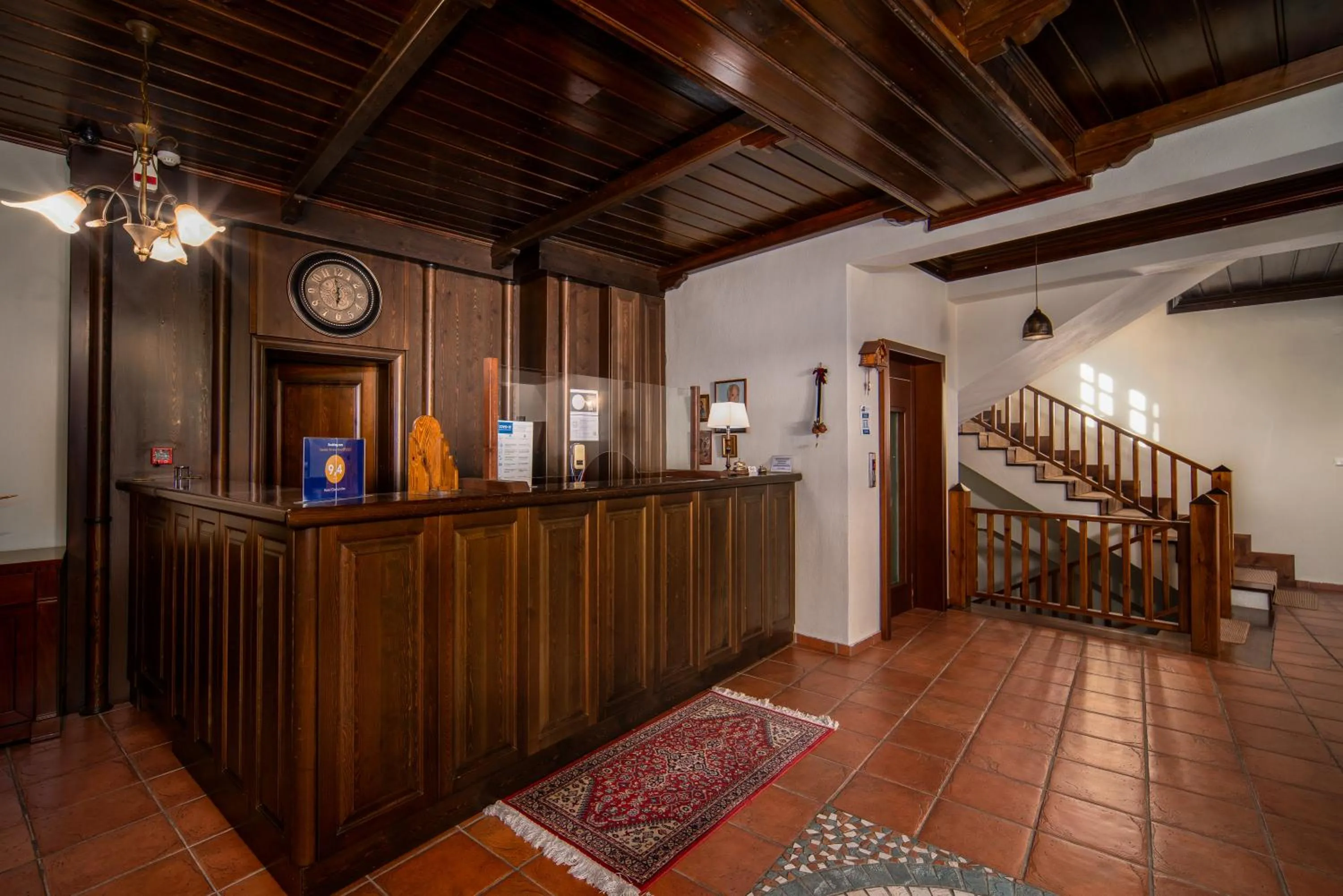 Lobby or reception in Hotel Giamandes