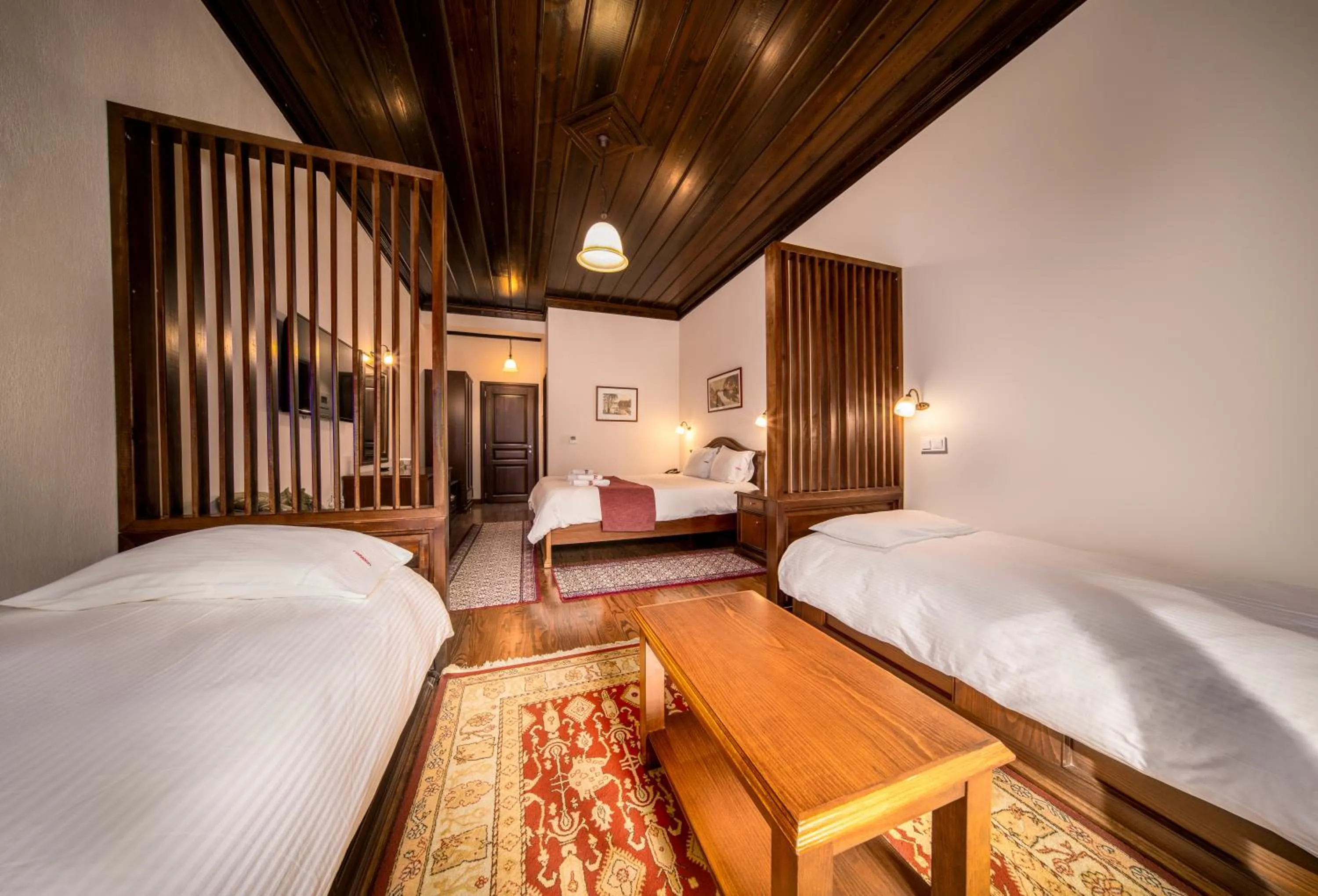 Bedroom, Bed in Hotel Giamandes