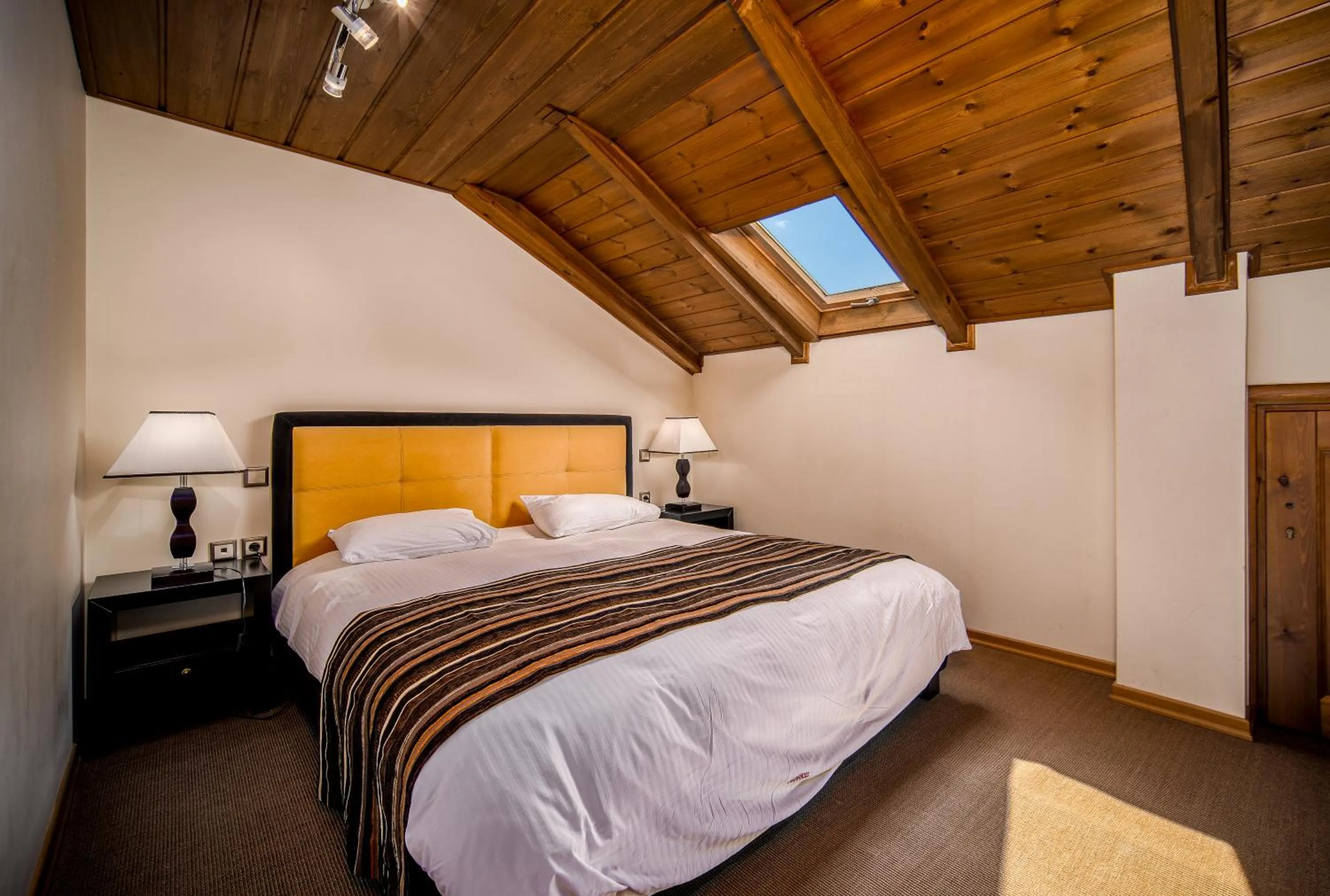 Bedroom, Bed in Hotel Giamandes