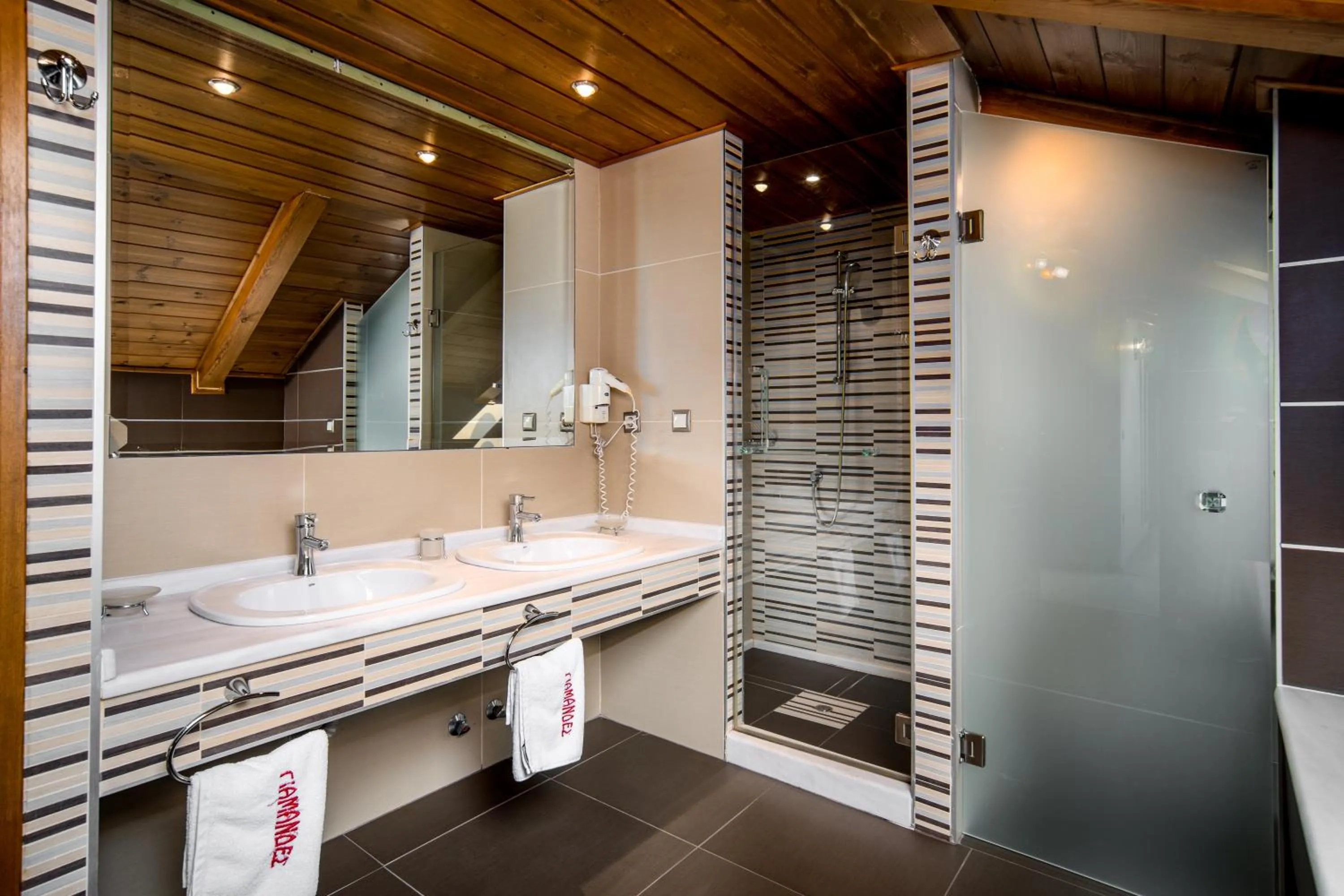 Bathroom in Hotel Giamandes