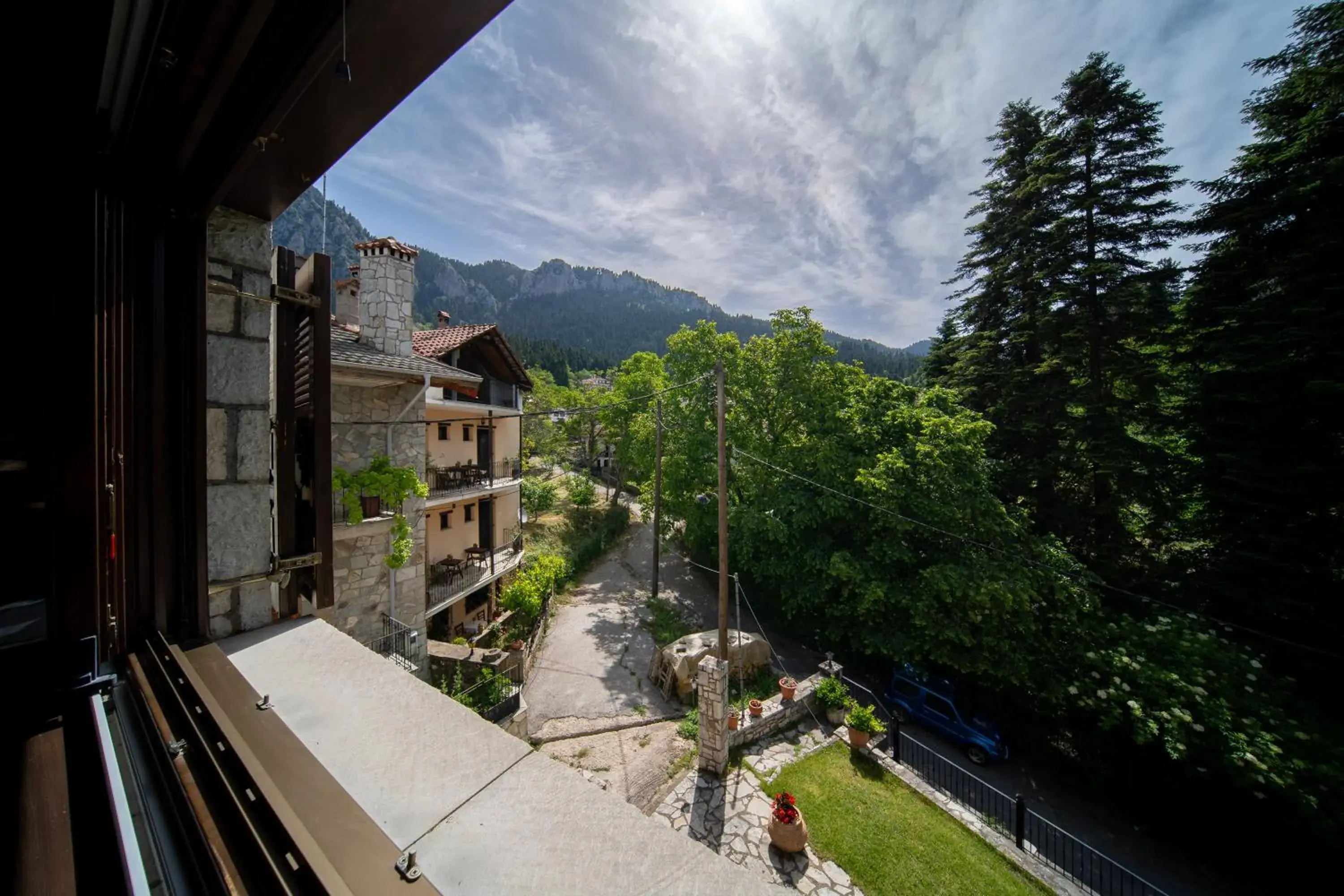 Mountain view in Hotel Giamandes Mountain view in Hotel Giamandes