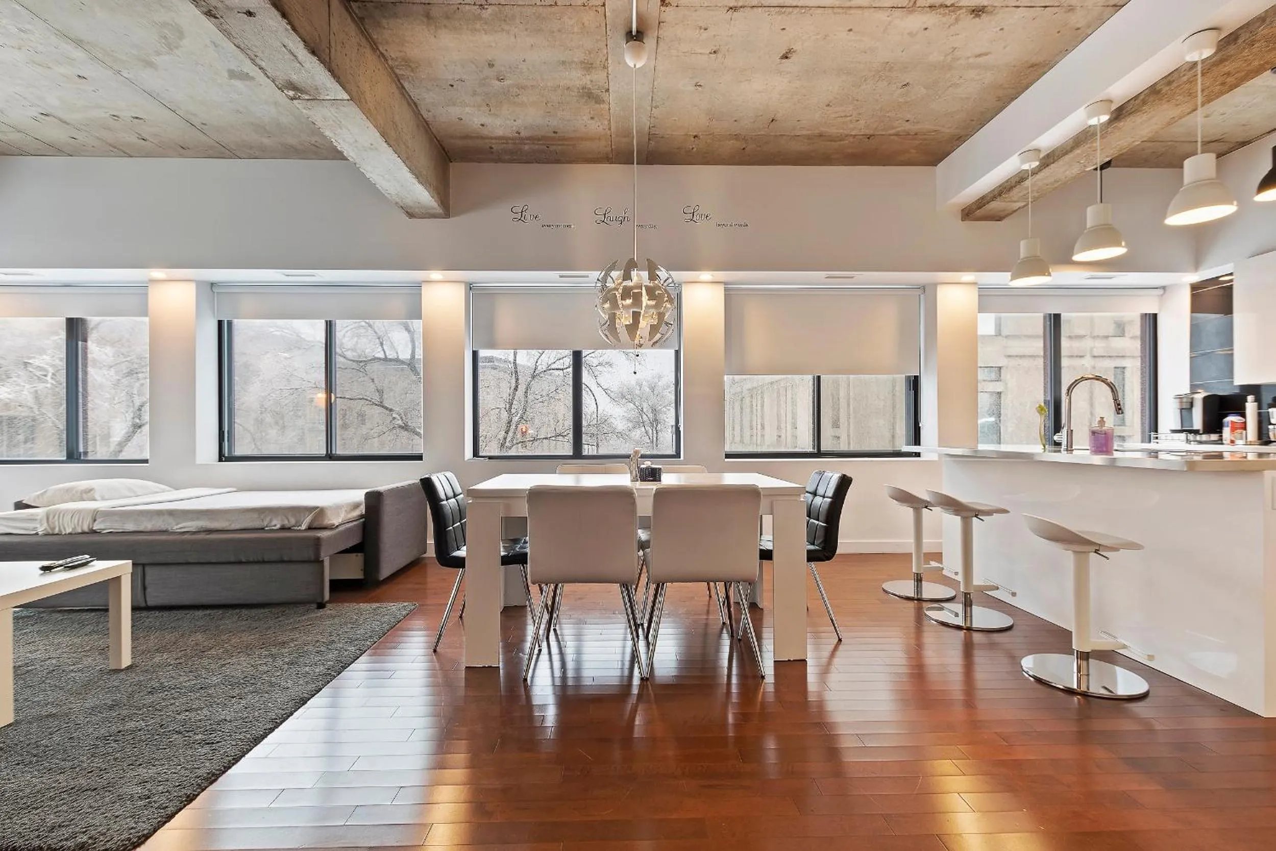 Kitchen or kitchenette in mtlFlats - Condotel Le Luxe