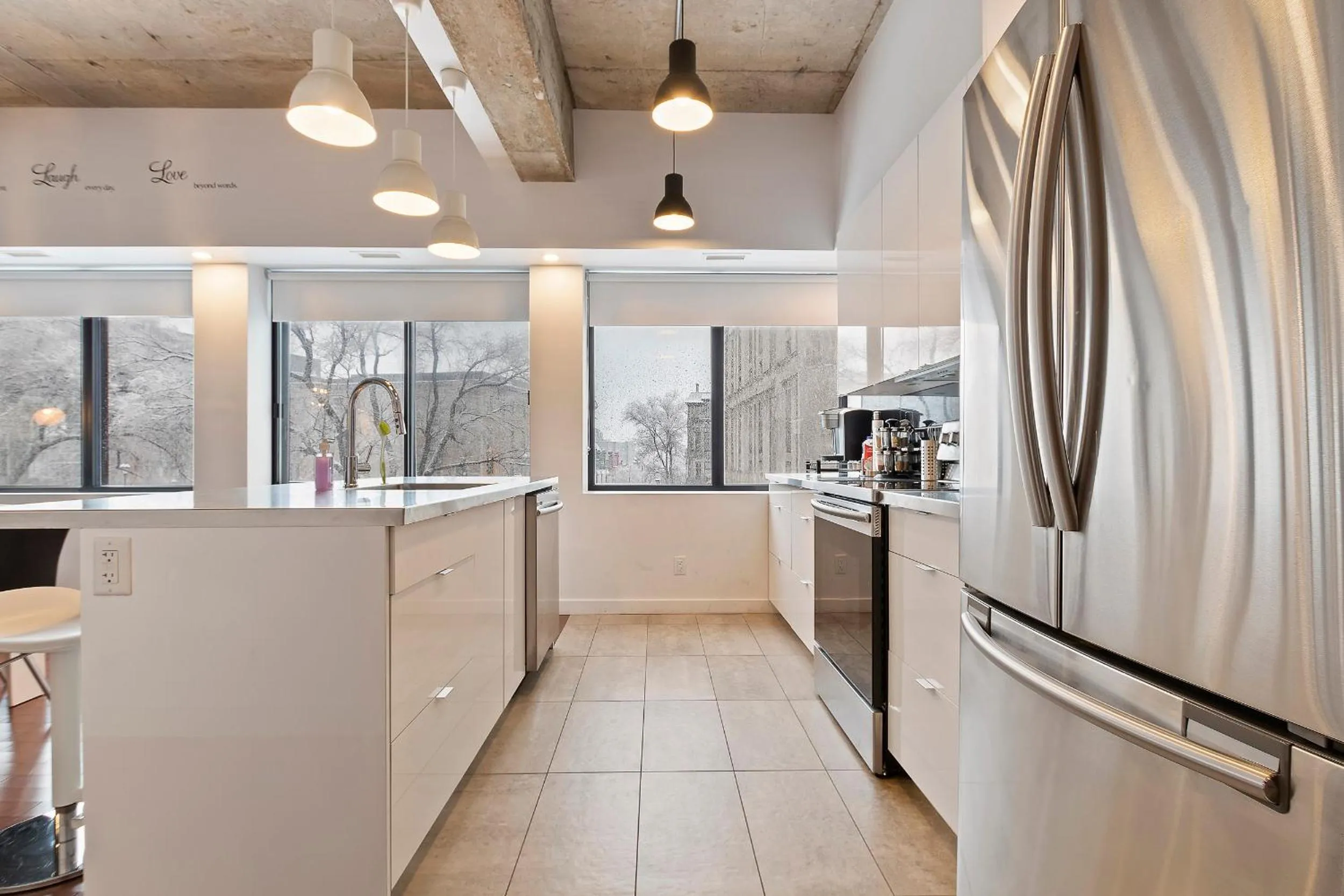Kitchen or kitchenette in mtlFlats - Condotel Le Luxe
