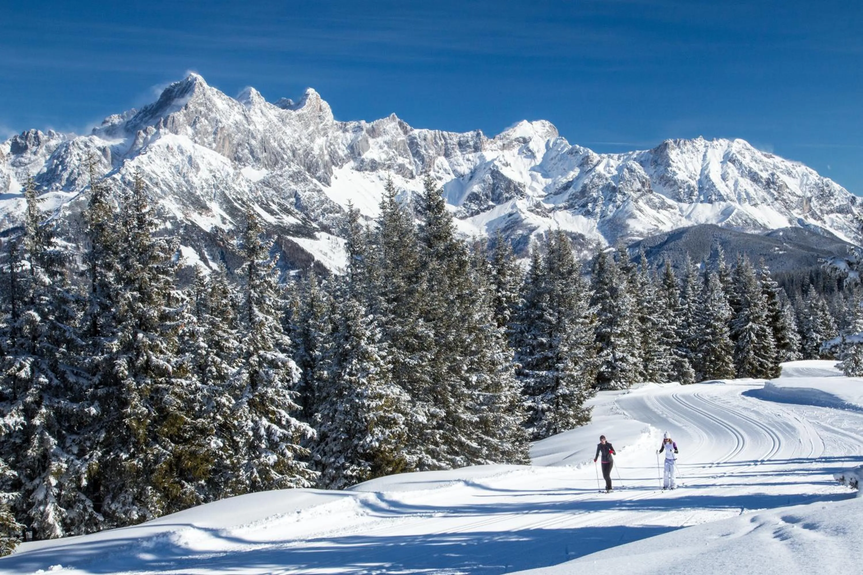 Skiing in meiZeit Lodge