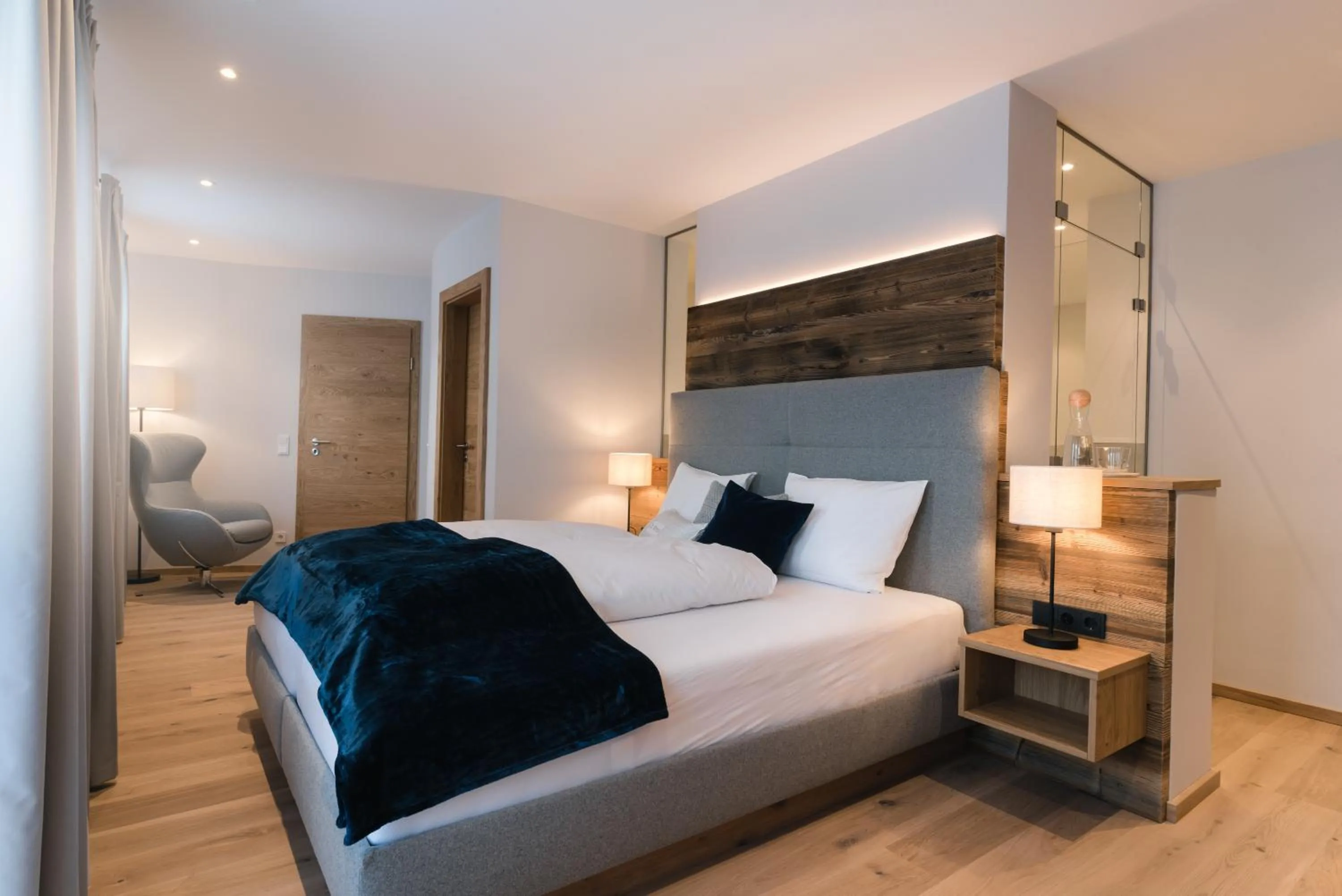 Bedroom, Bed in meiZeit Lodge