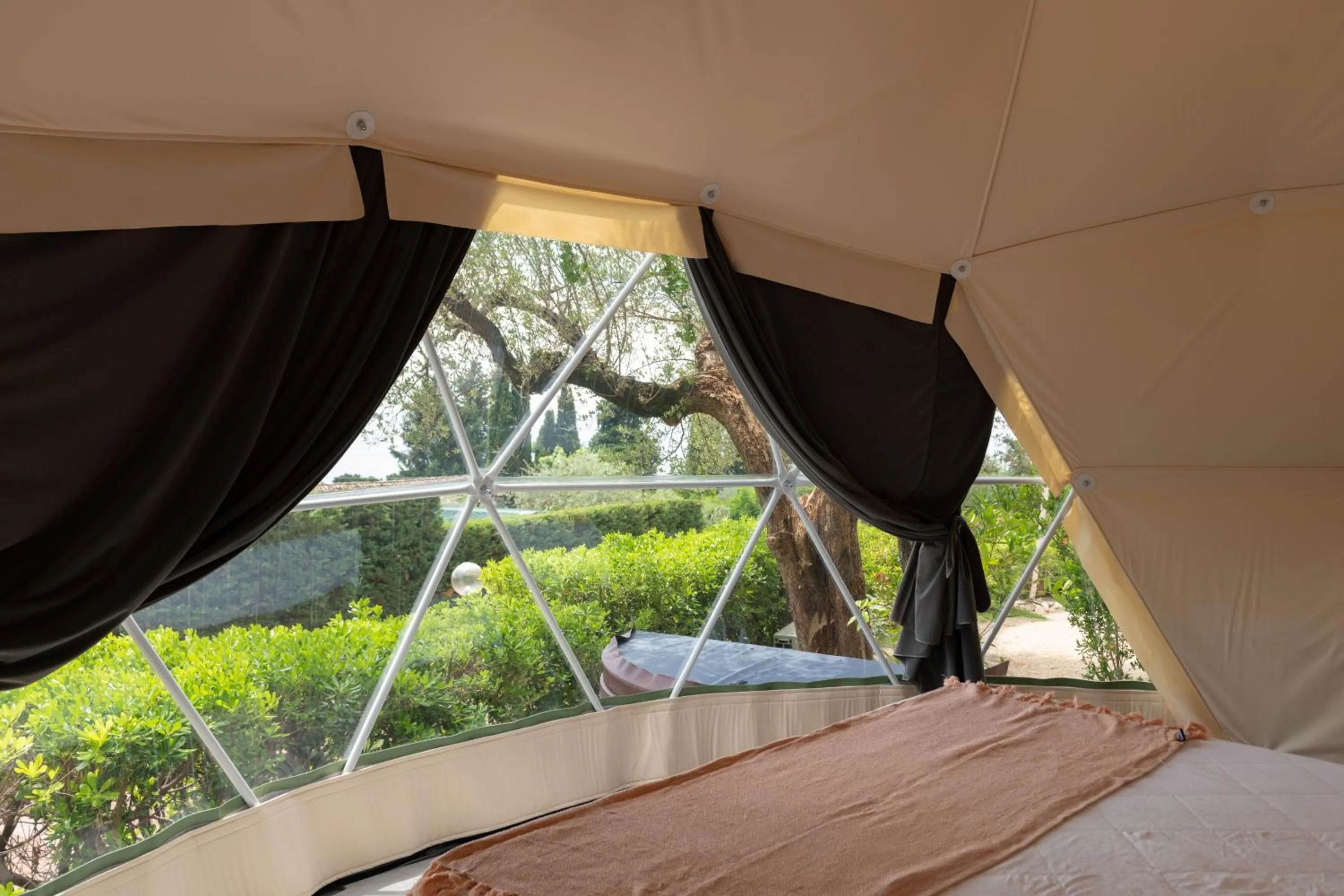 Bed in La Rocca Camping Village