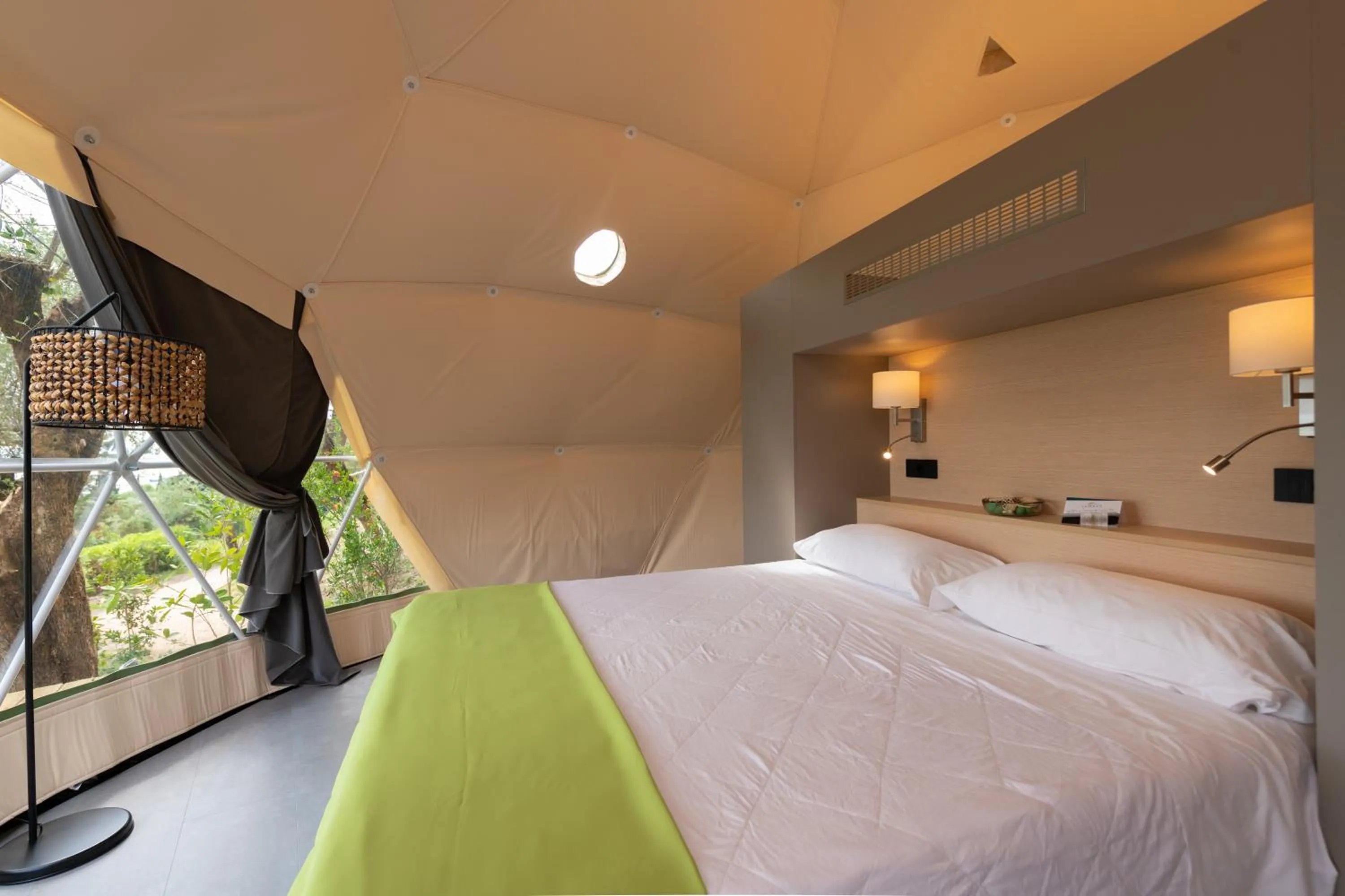 Bed in La Rocca Camping Village