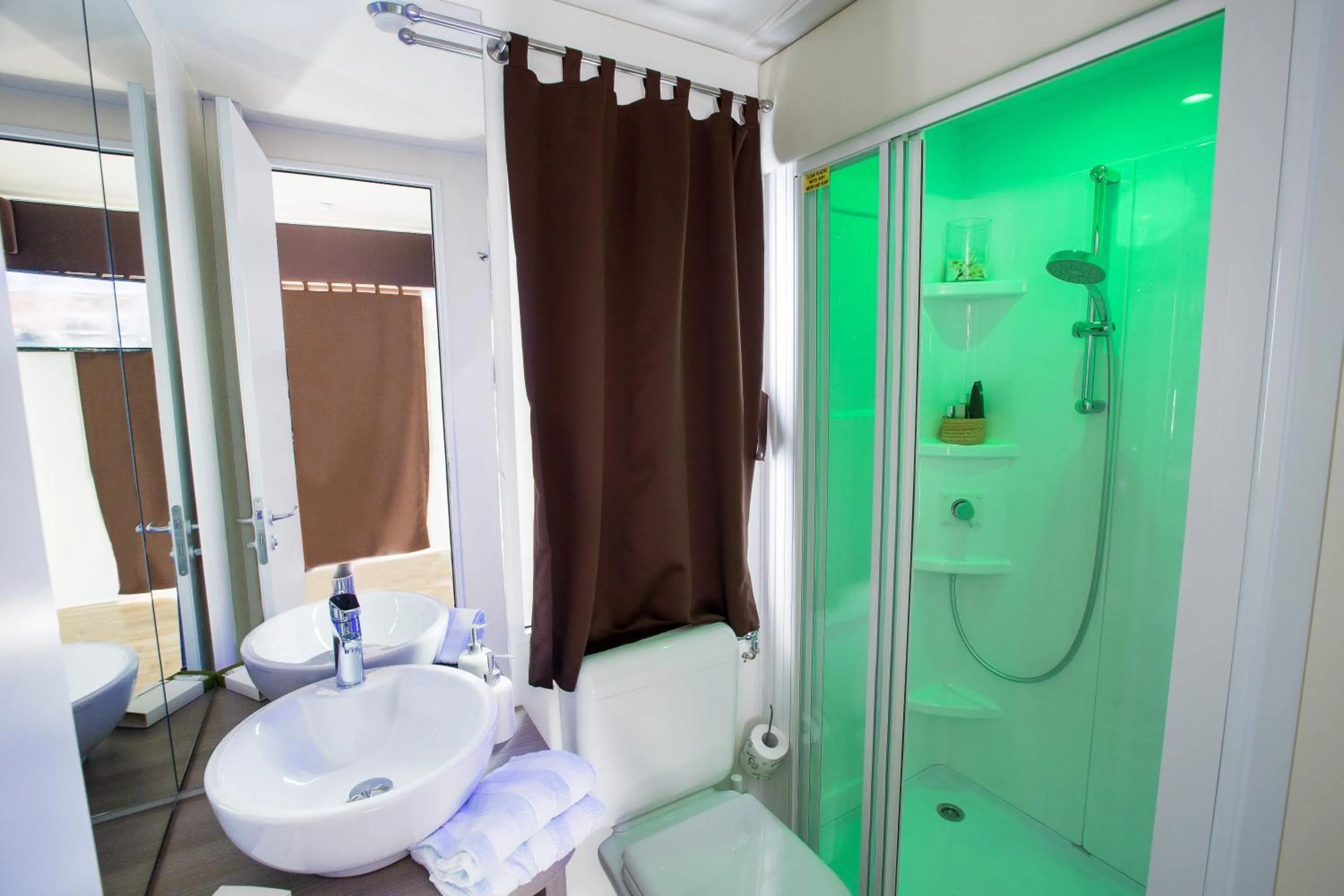 Bathroom in La Rocca Camping Village