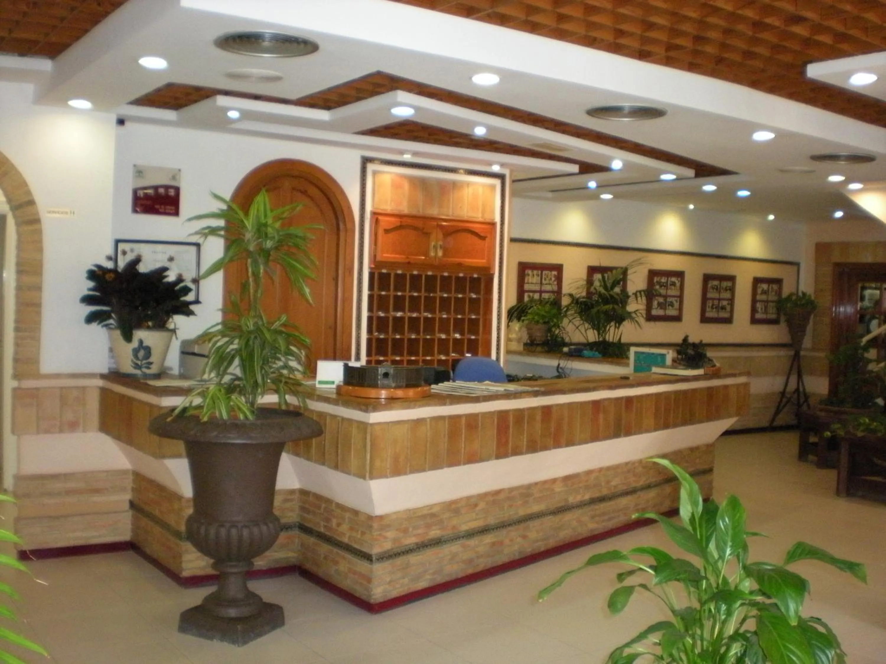 Lobby or reception in Hotel Terraza Carmona