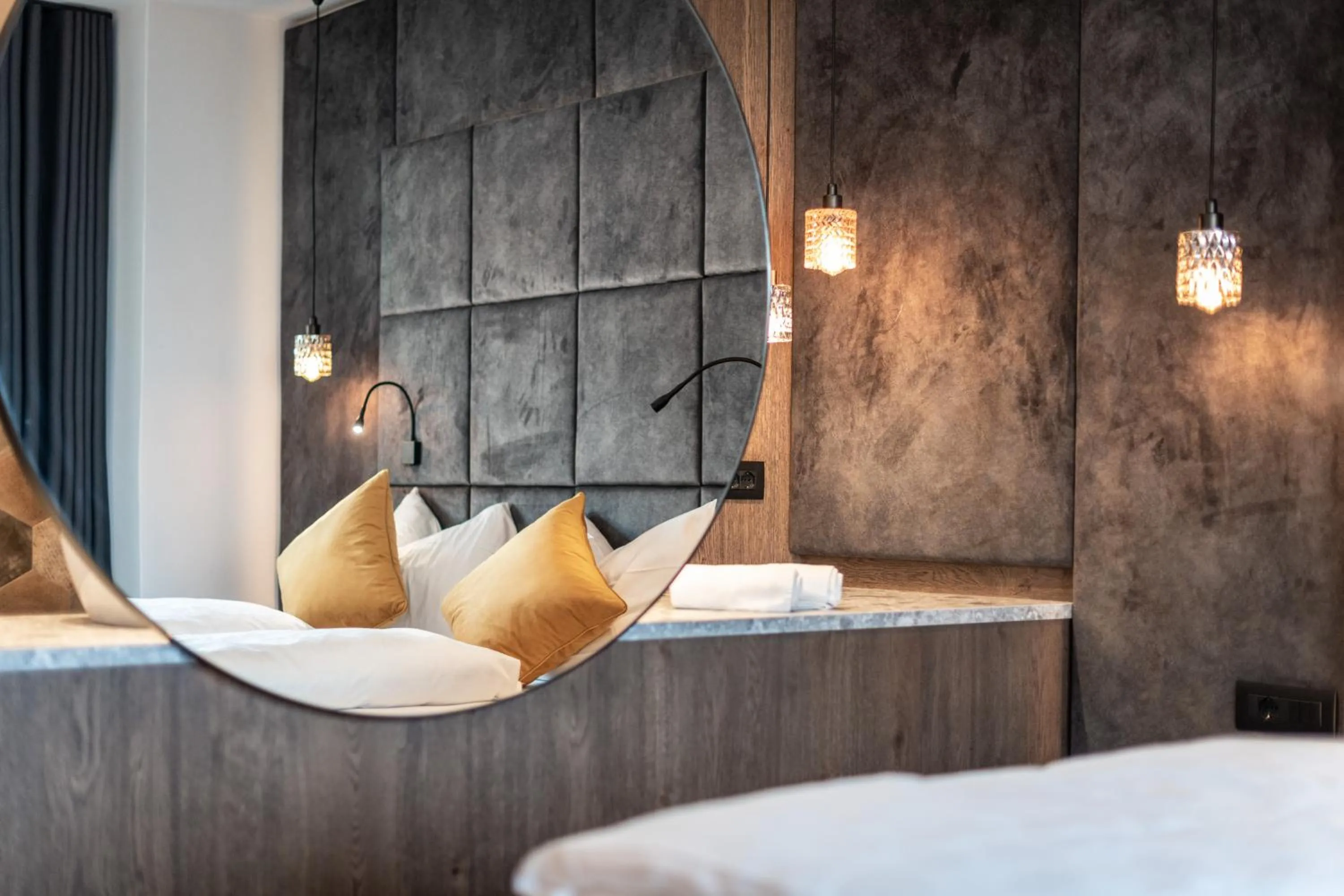 Bed in Hotel Goldene Traube